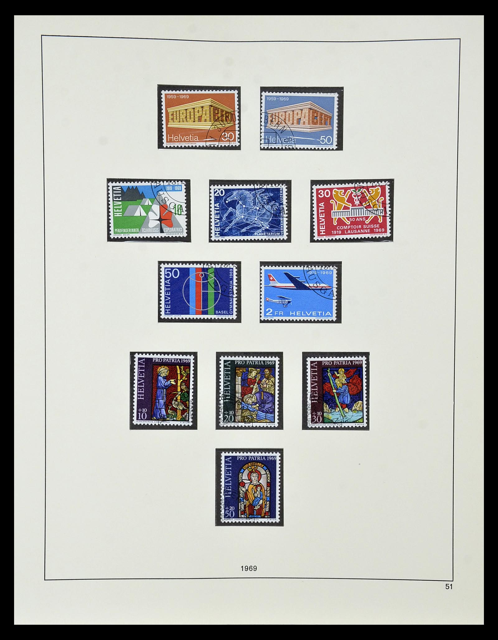 35072 079 - Stamp Collection 35072 Switzerland 1850-2005.