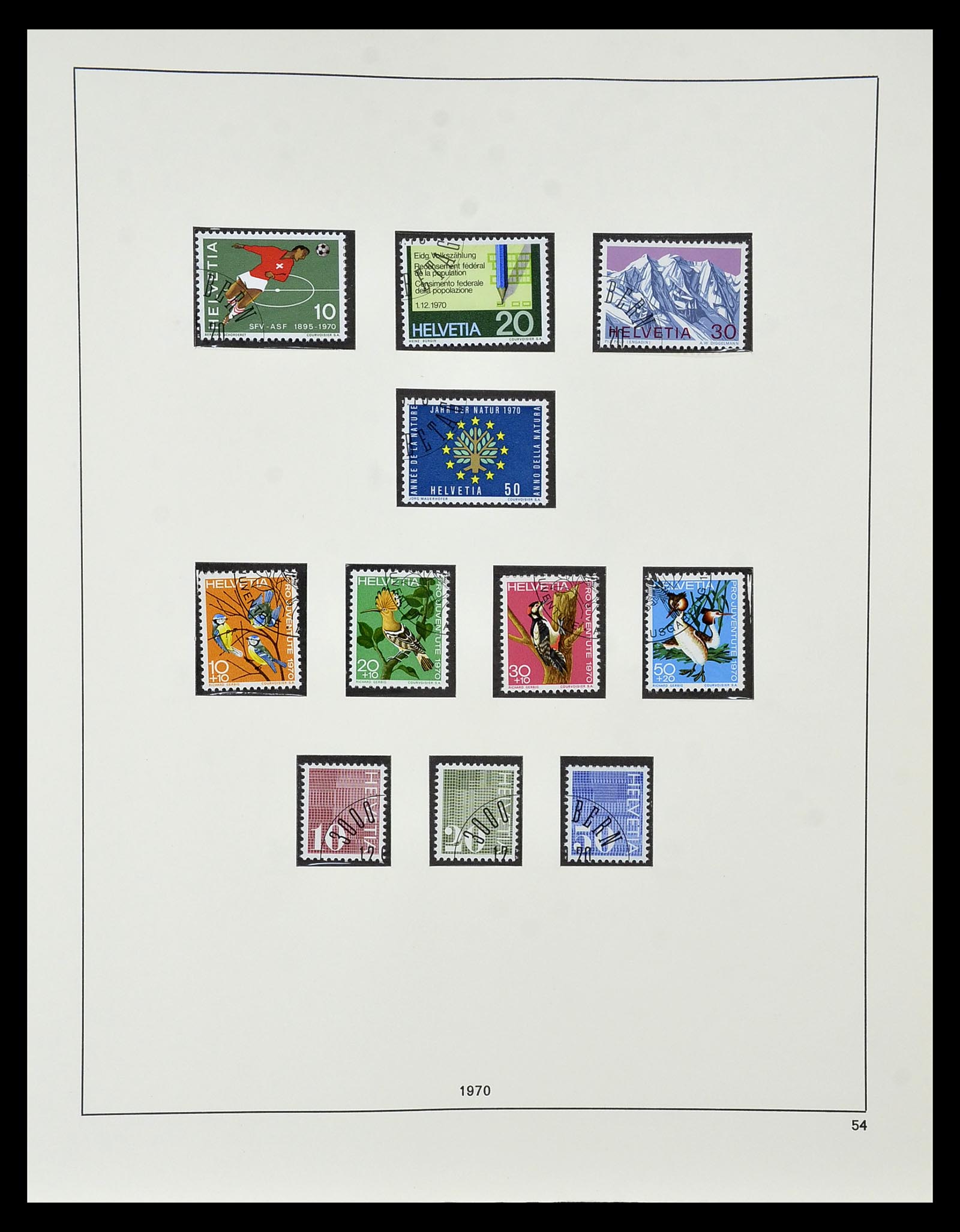 35072 082 - Stamp Collection 35072 Switzerland 1850-2005.