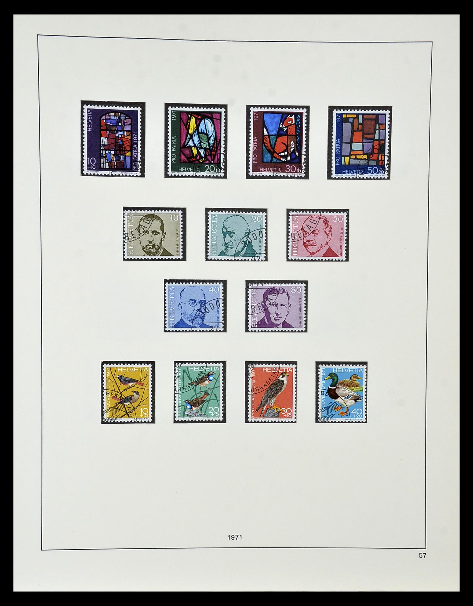 35072 085 - Stamp Collection 35072 Switzerland 1850-2005.