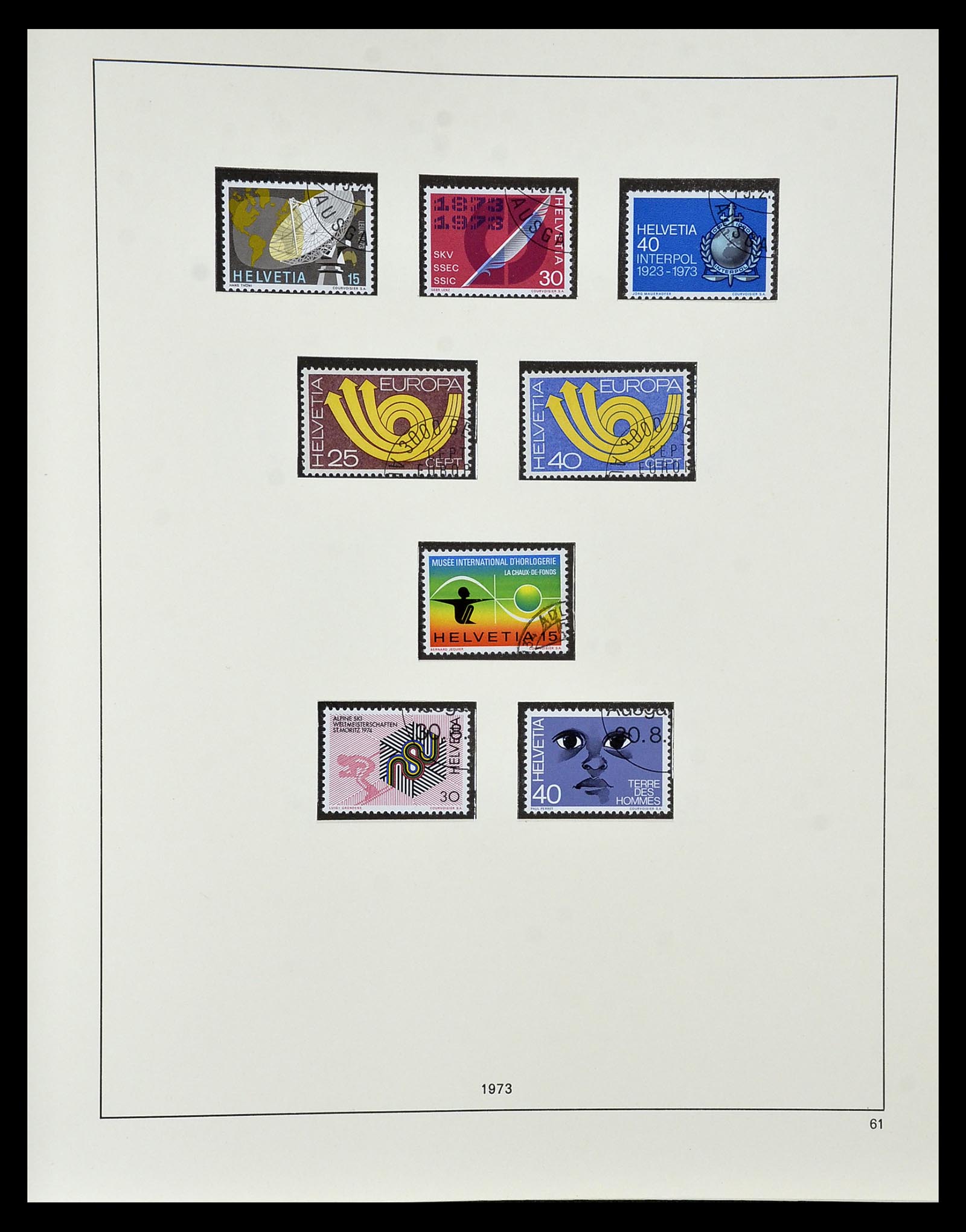 35072 089 - Stamp Collection 35072 Switzerland 1850-2005.
