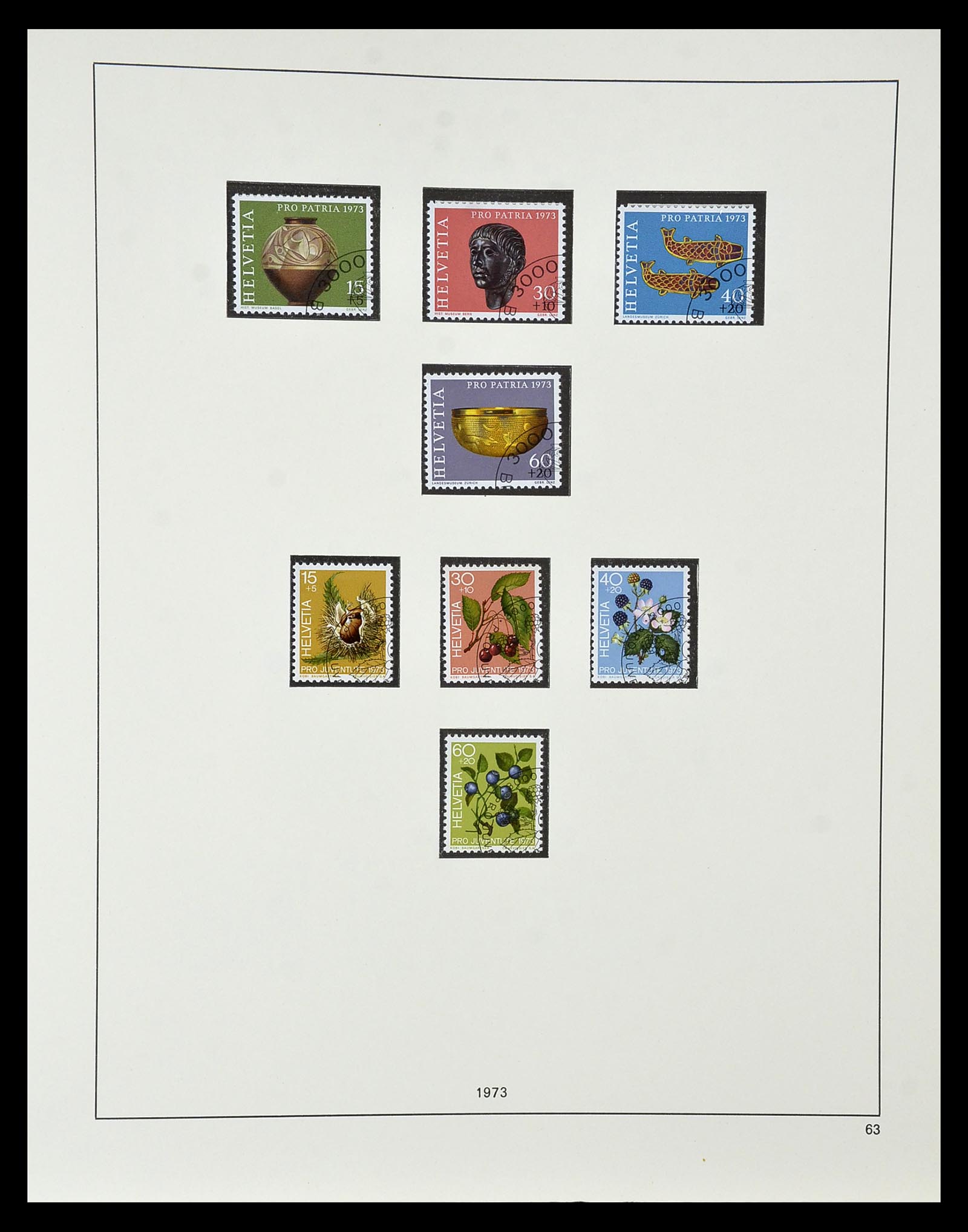 35072 091 - Stamp Collection 35072 Switzerland 1850-2005.