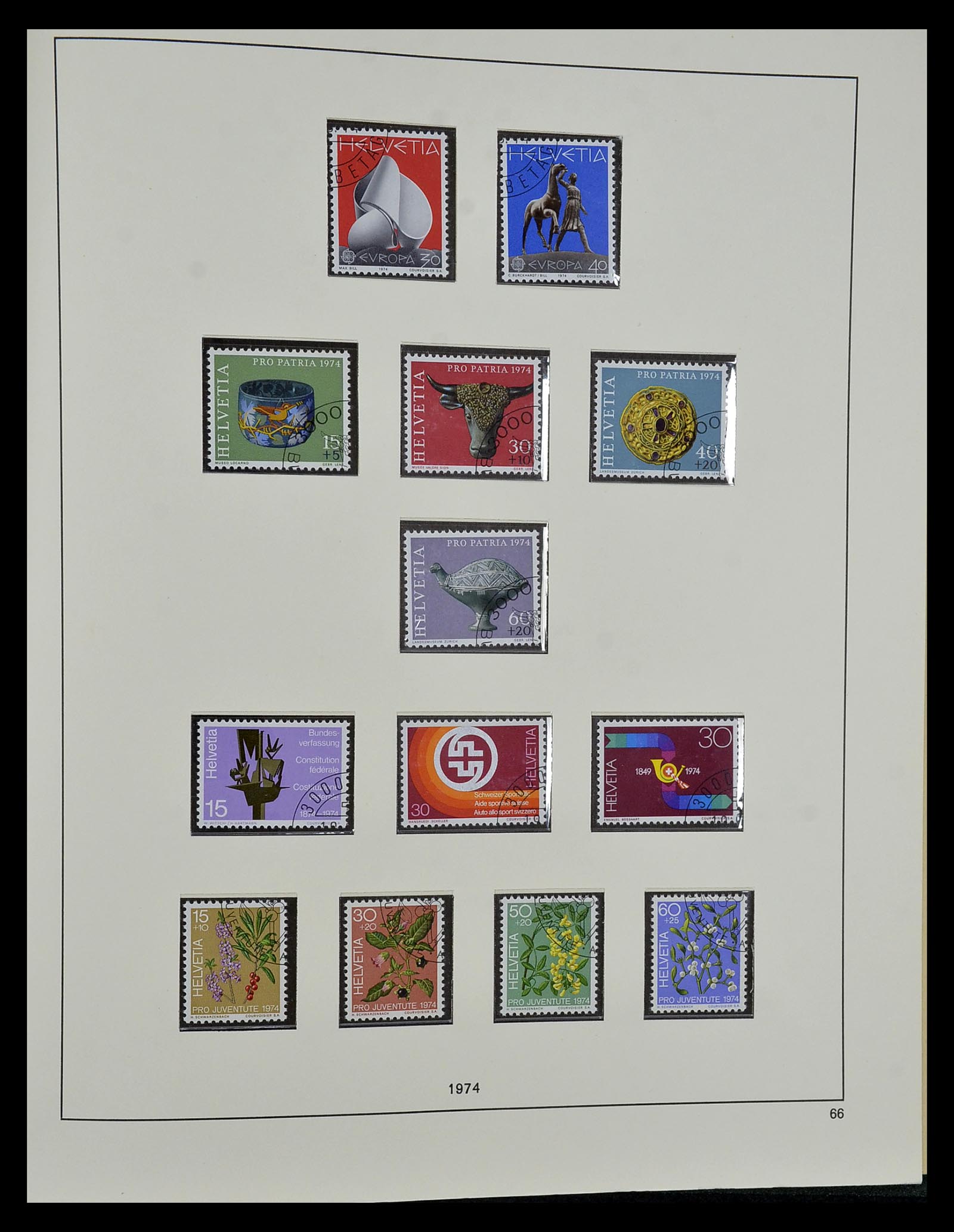 35072 094 - Stamp Collection 35072 Switzerland 1850-2005.