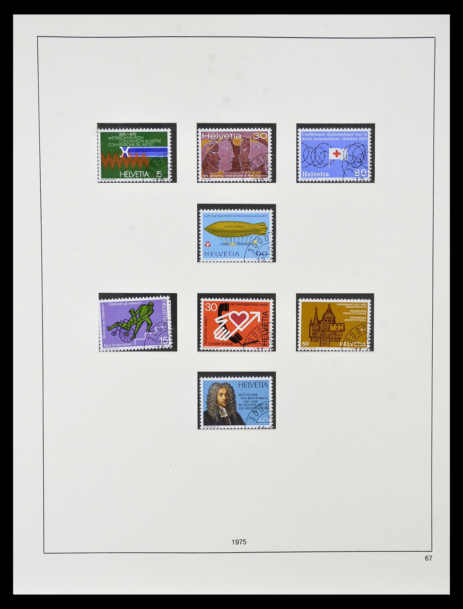 35072 095 - Stamp Collection 35072 Switzerland 1850-2005.