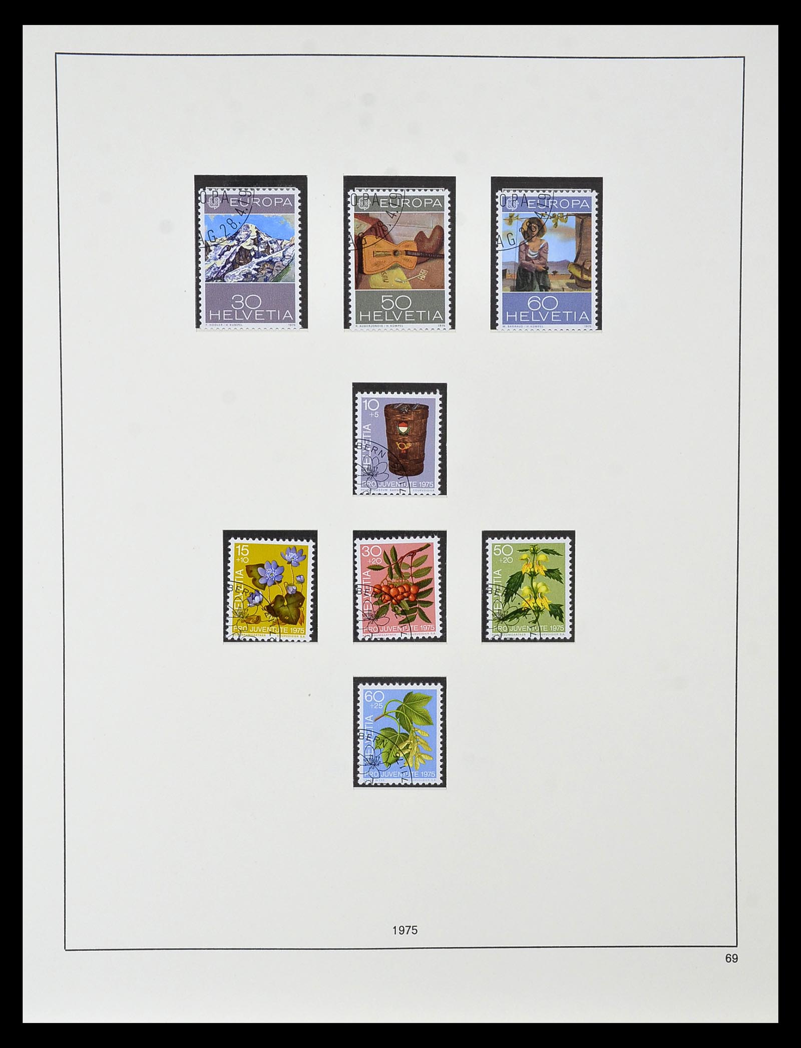 35072 097 - Stamp Collection 35072 Switzerland 1850-2005.