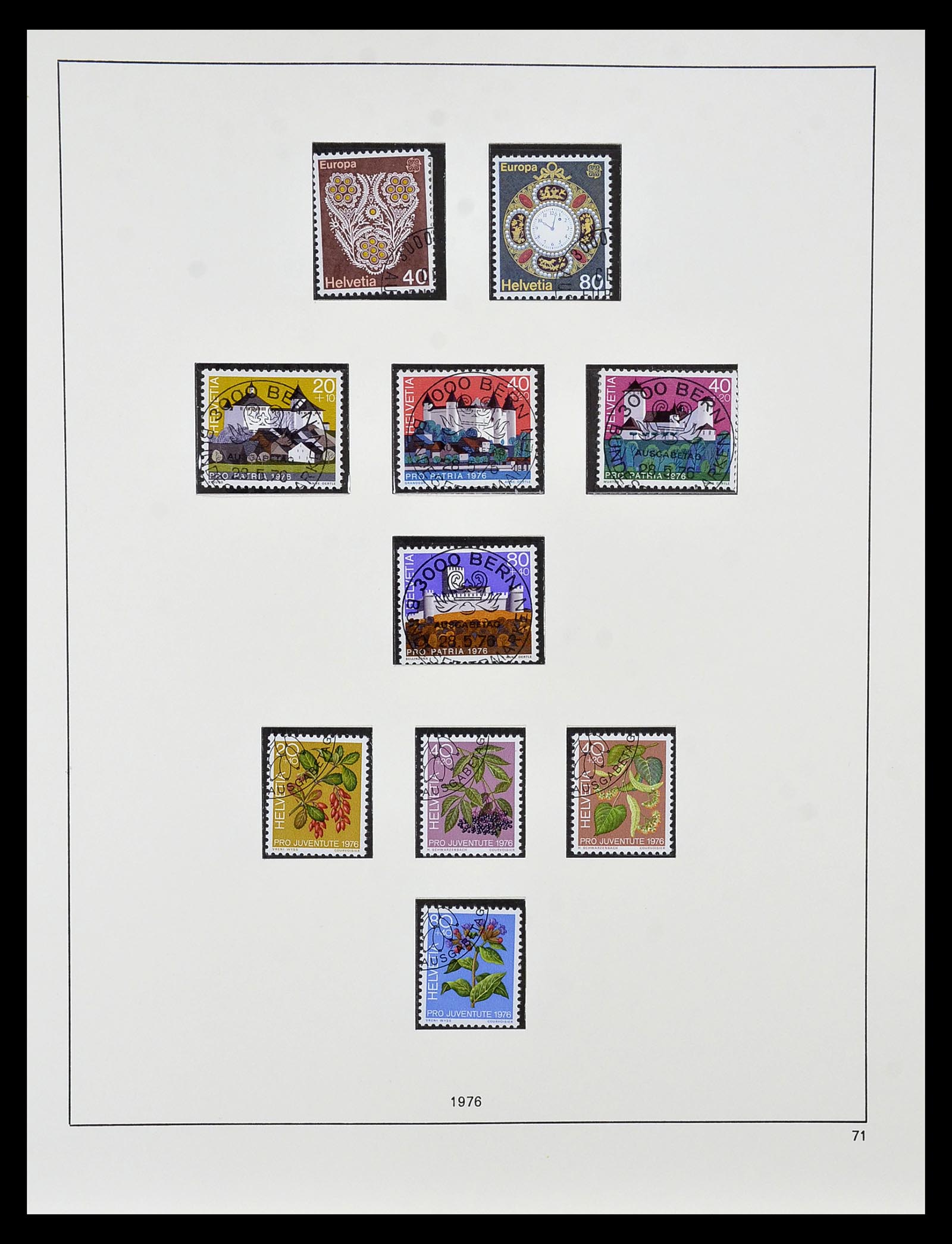 35072 099 - Stamp Collection 35072 Switzerland 1850-2005.