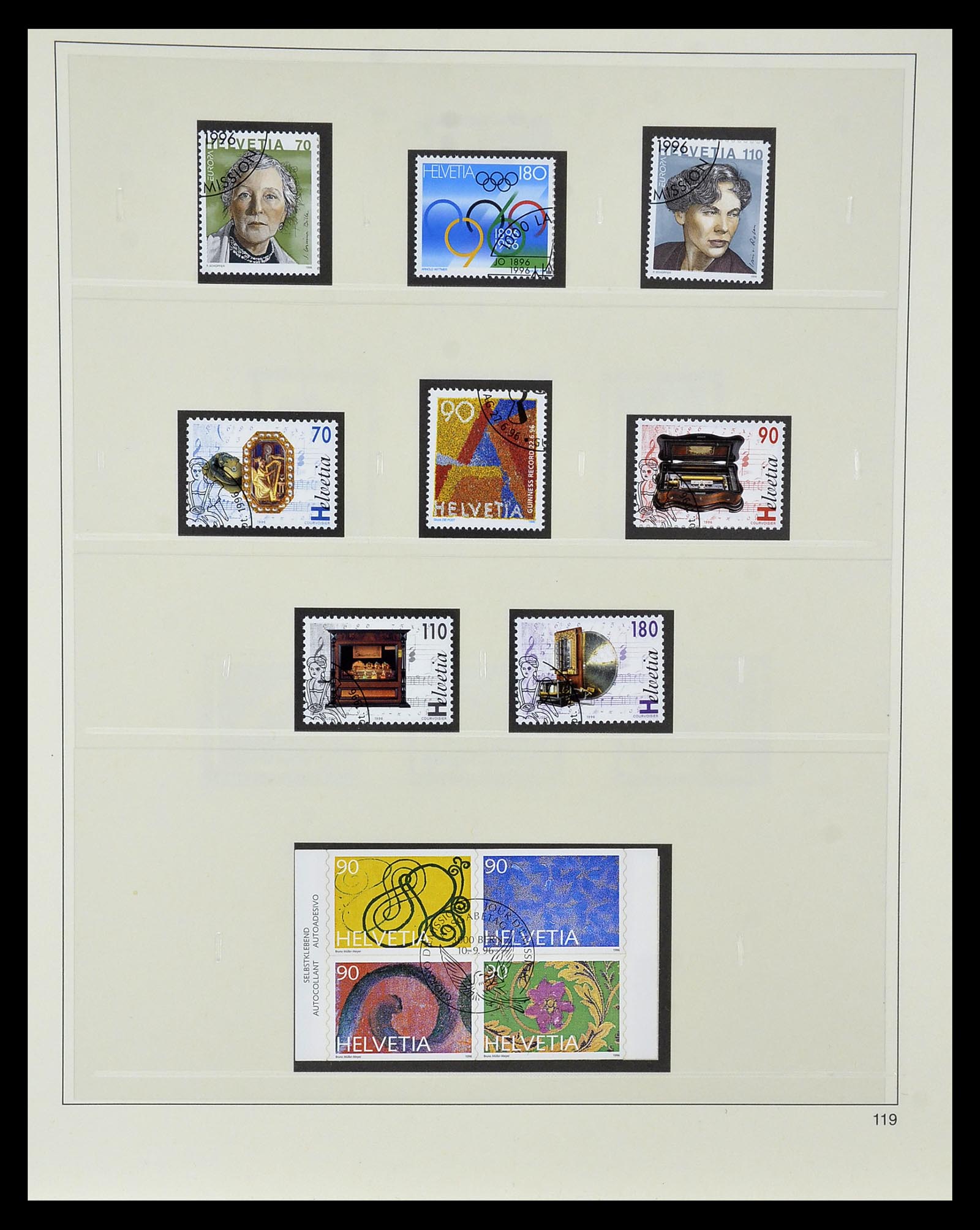 35072 164 - Stamp Collection 35072 Switzerland 1850-2005.