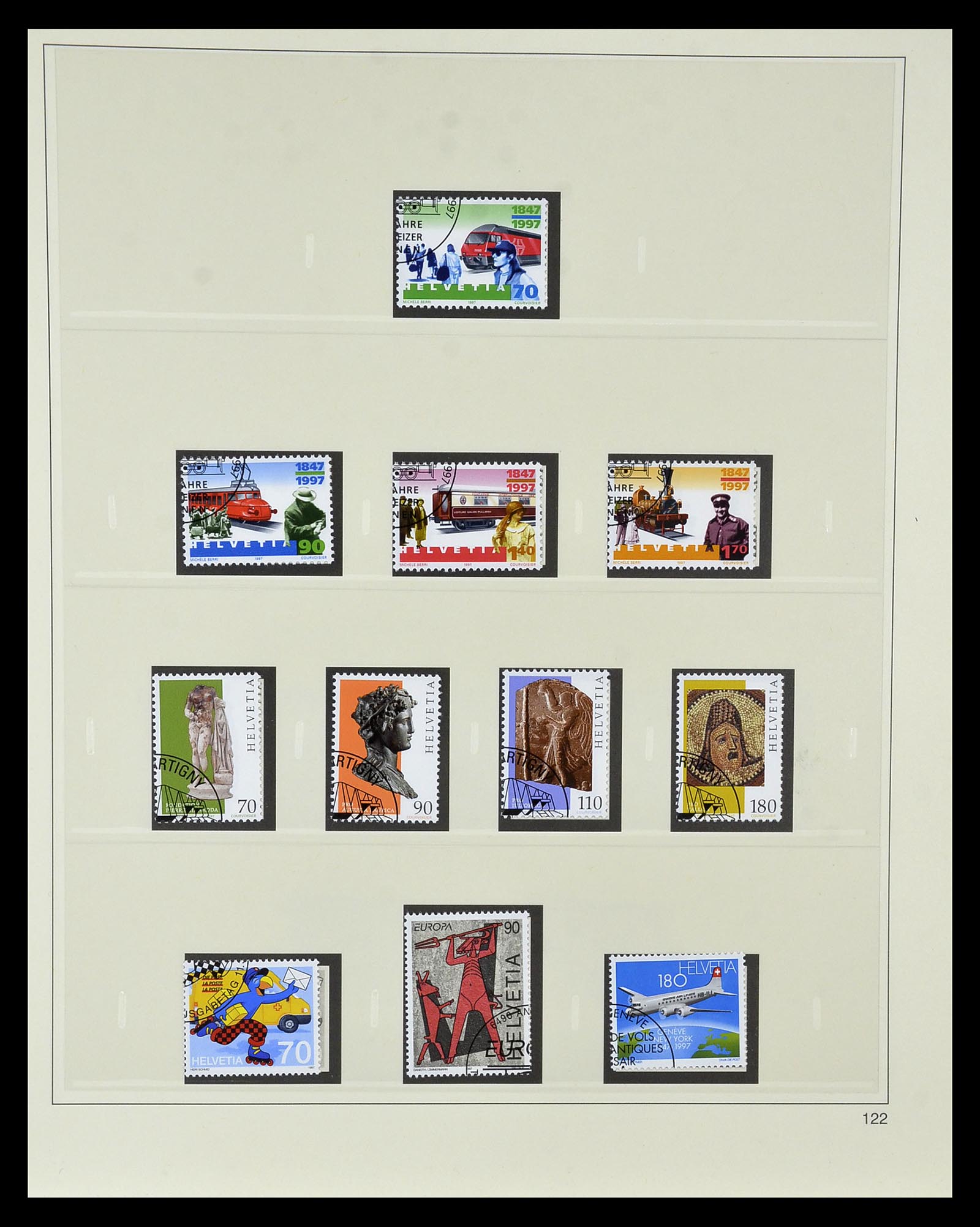 35072 167 - Stamp Collection 35072 Switzerland 1850-2005.