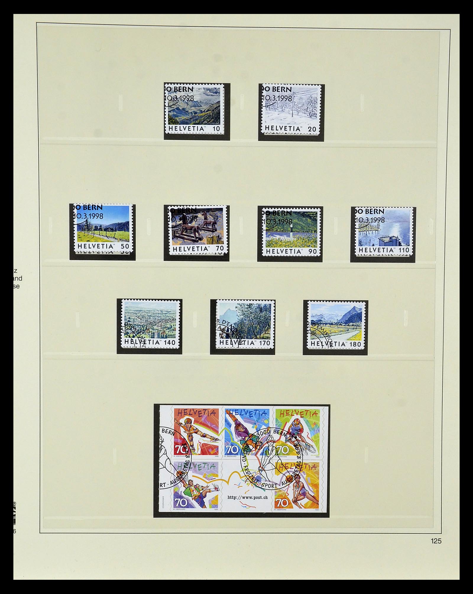 35072 170 - Stamp Collection 35072 Switzerland 1850-2005.
