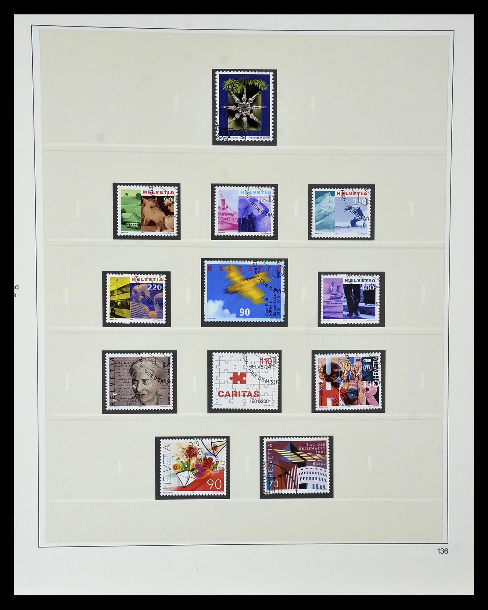 35072 181 - Stamp Collection 35072 Switzerland 1850-2005.