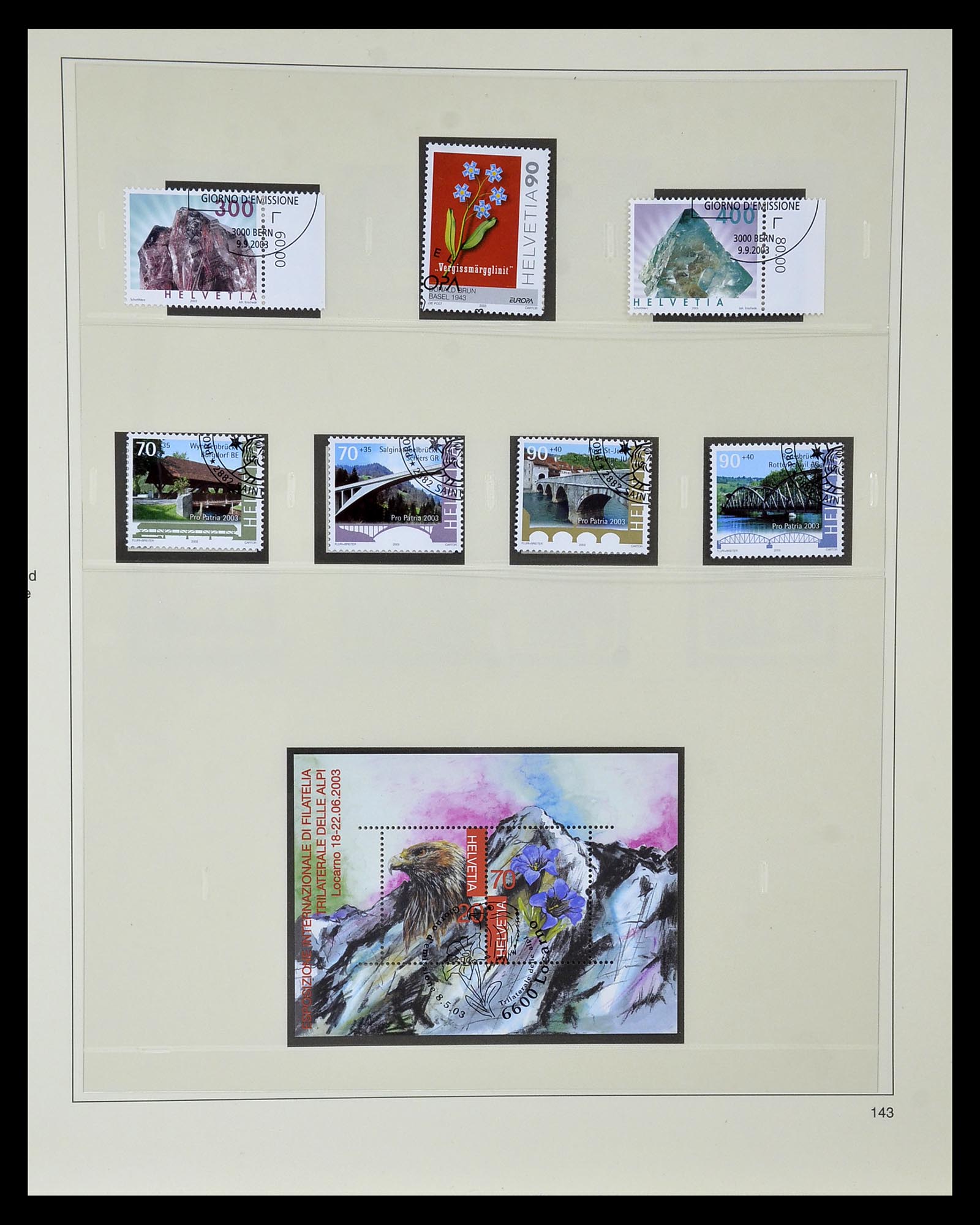 35072 188 - Stamp Collection 35072 Switzerland 1850-2005.