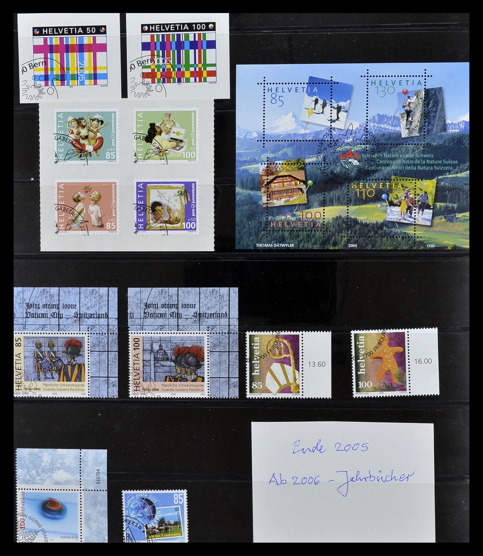 35072 196 - Stamp Collection 35072 Switzerland 1850-2005.