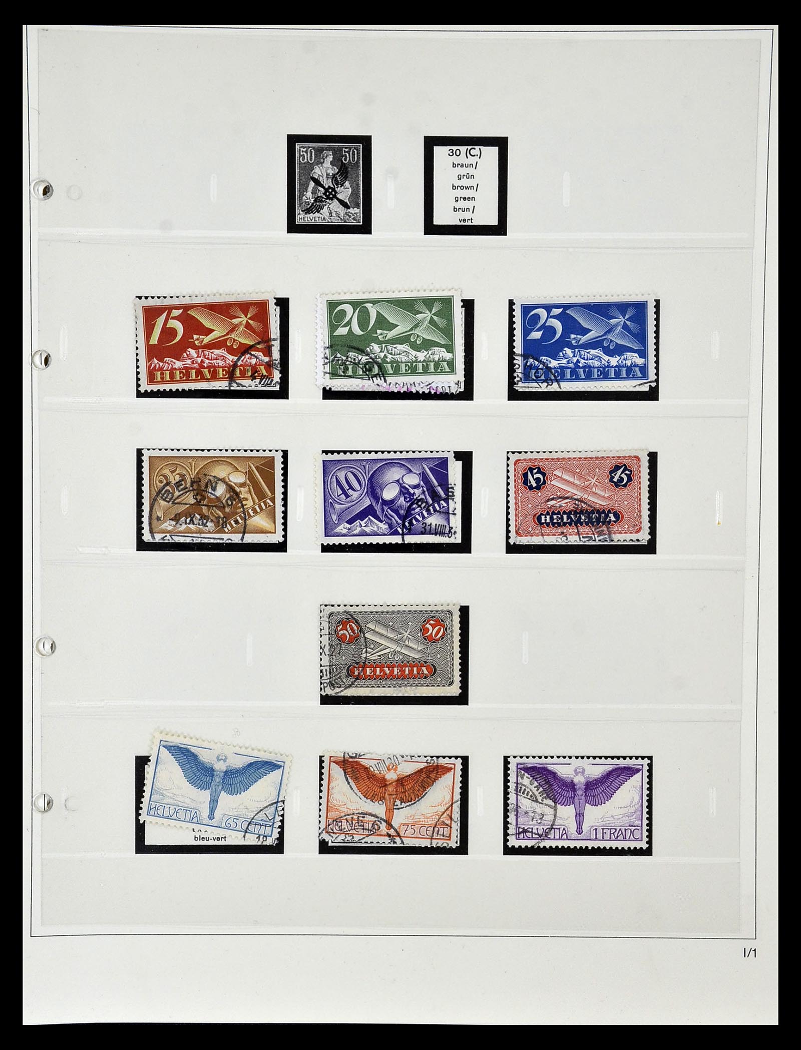 35072 197 - Stamp Collection 35072 Switzerland 1850-2005.