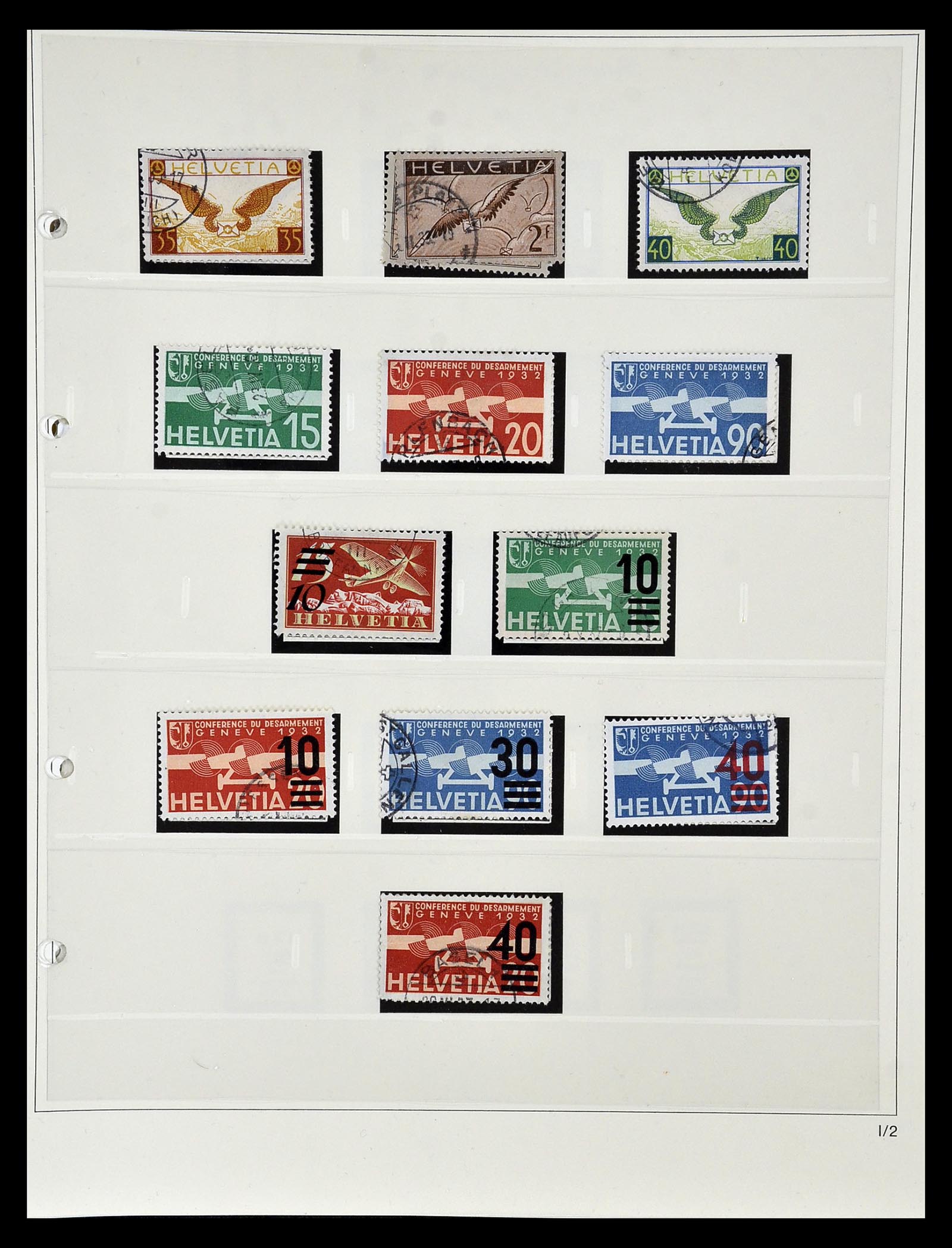 35072 198 - Stamp Collection 35072 Switzerland 1850-2005.