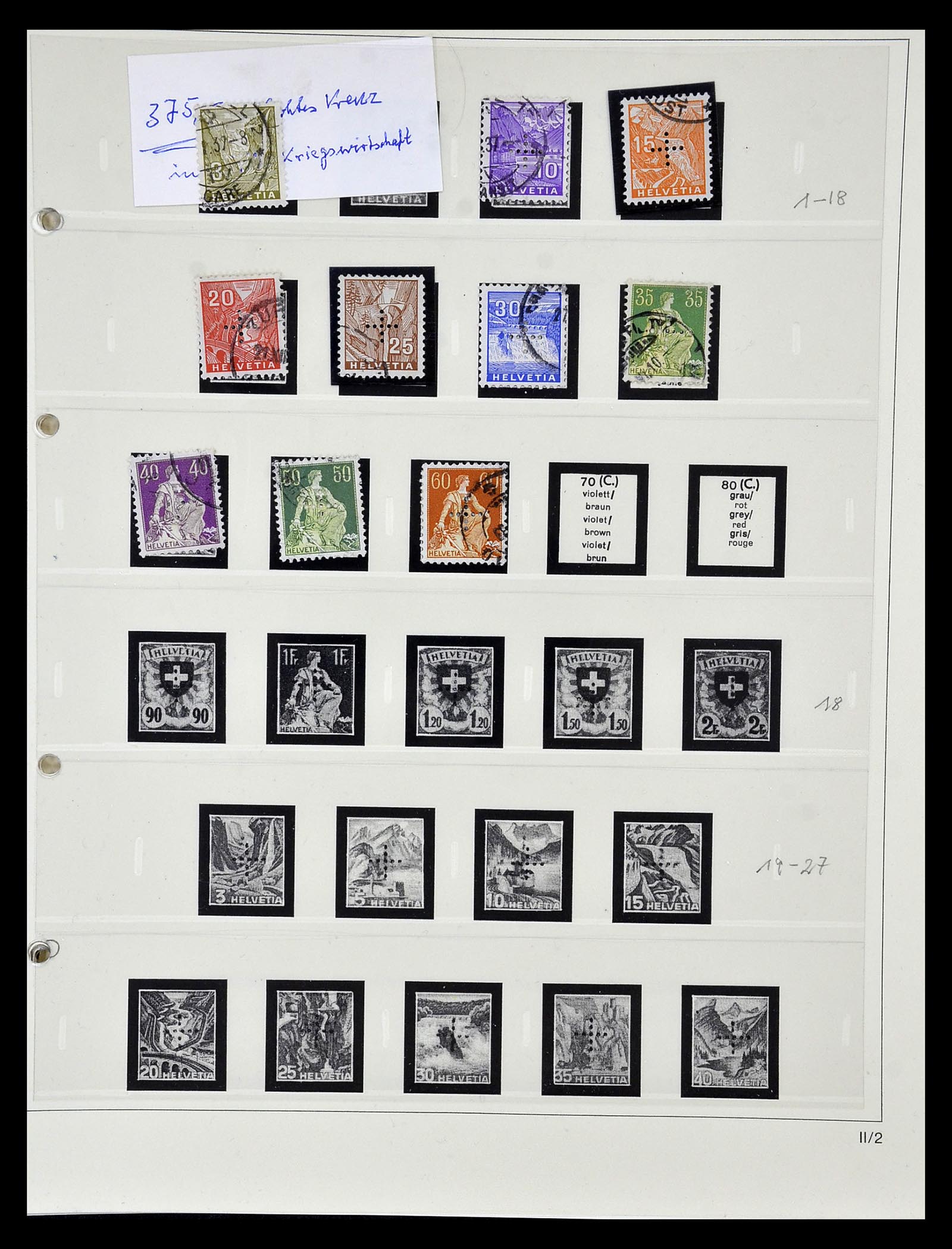35072 199 - Stamp Collection 35072 Switzerland 1850-2005.