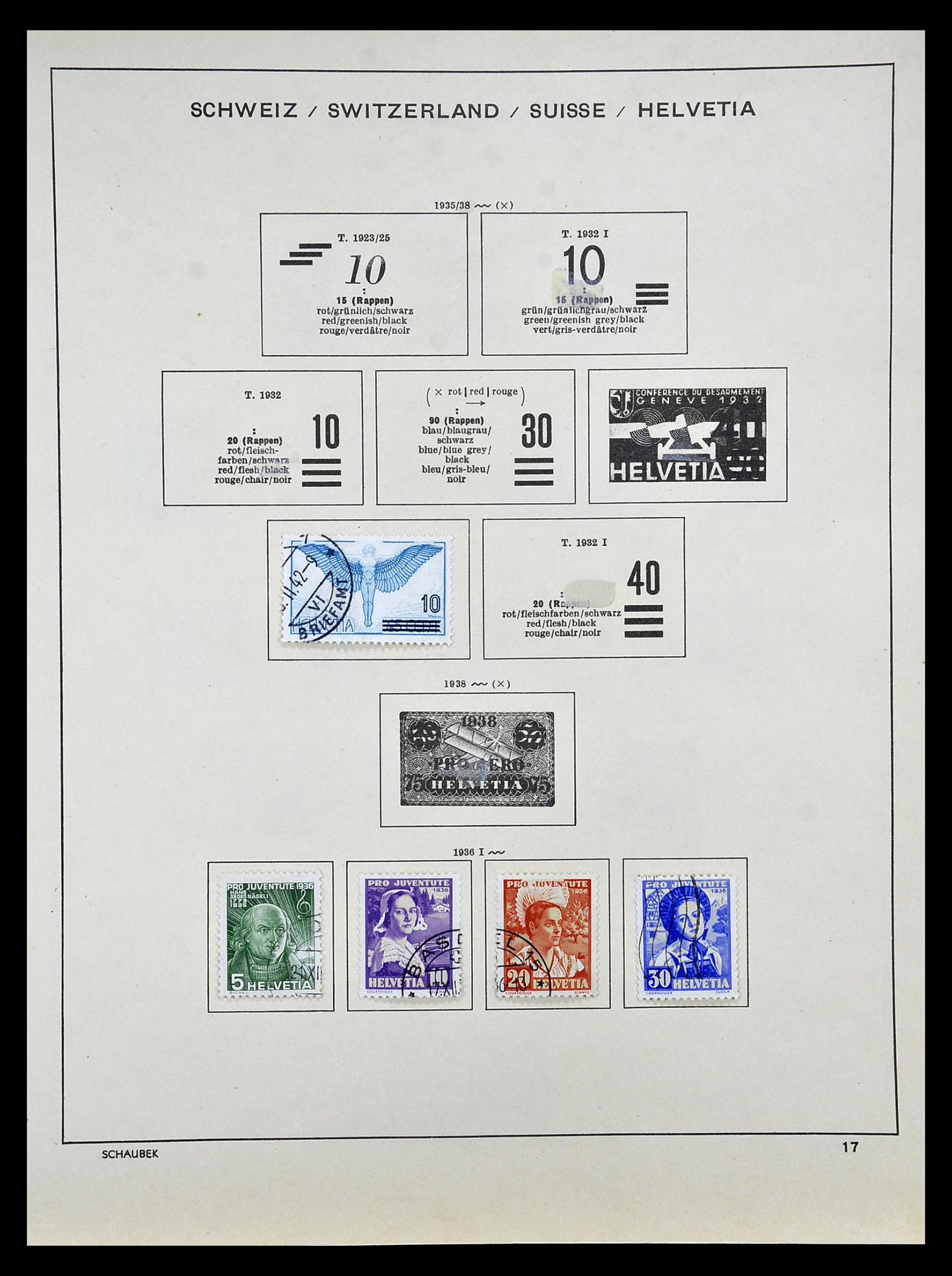 35073 016 - Stamp Collection 35073 Switzerland 1862-1992.