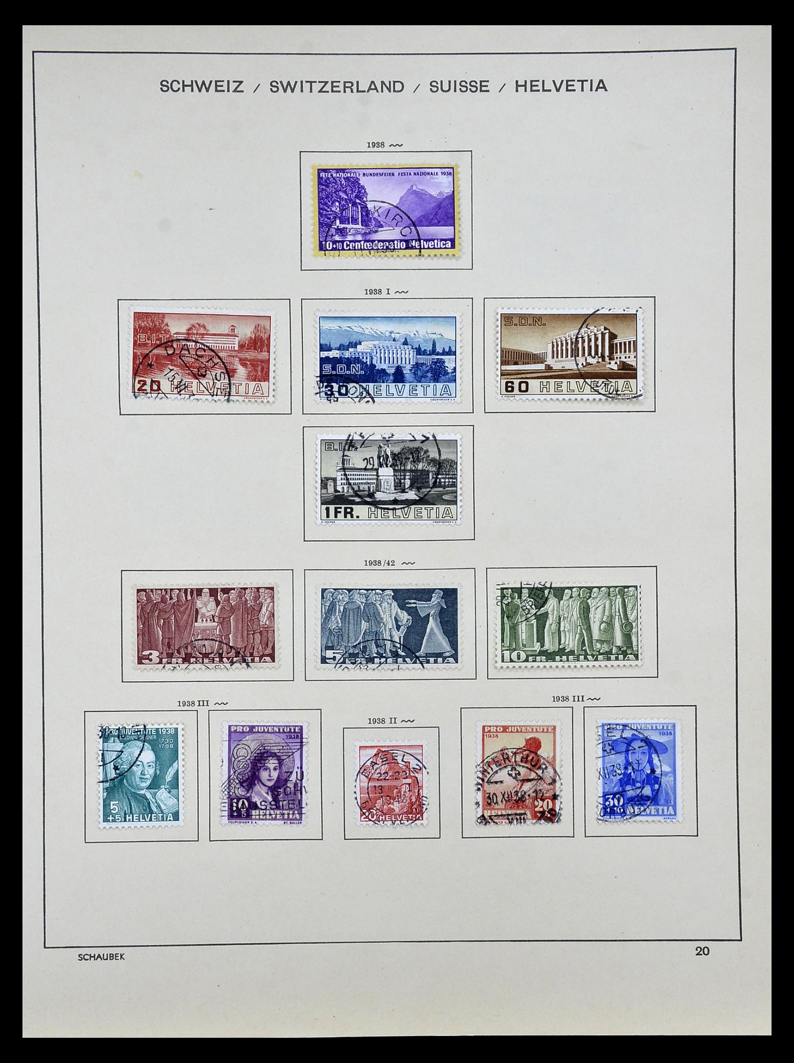 35073 018 - Postzegelverzameling 35073 Zwitserland 1862-1992.