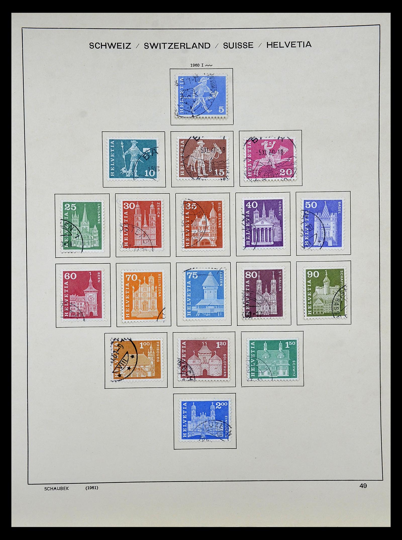 35073 045 - Postzegelverzameling 35073 Zwitserland 1862-1992.