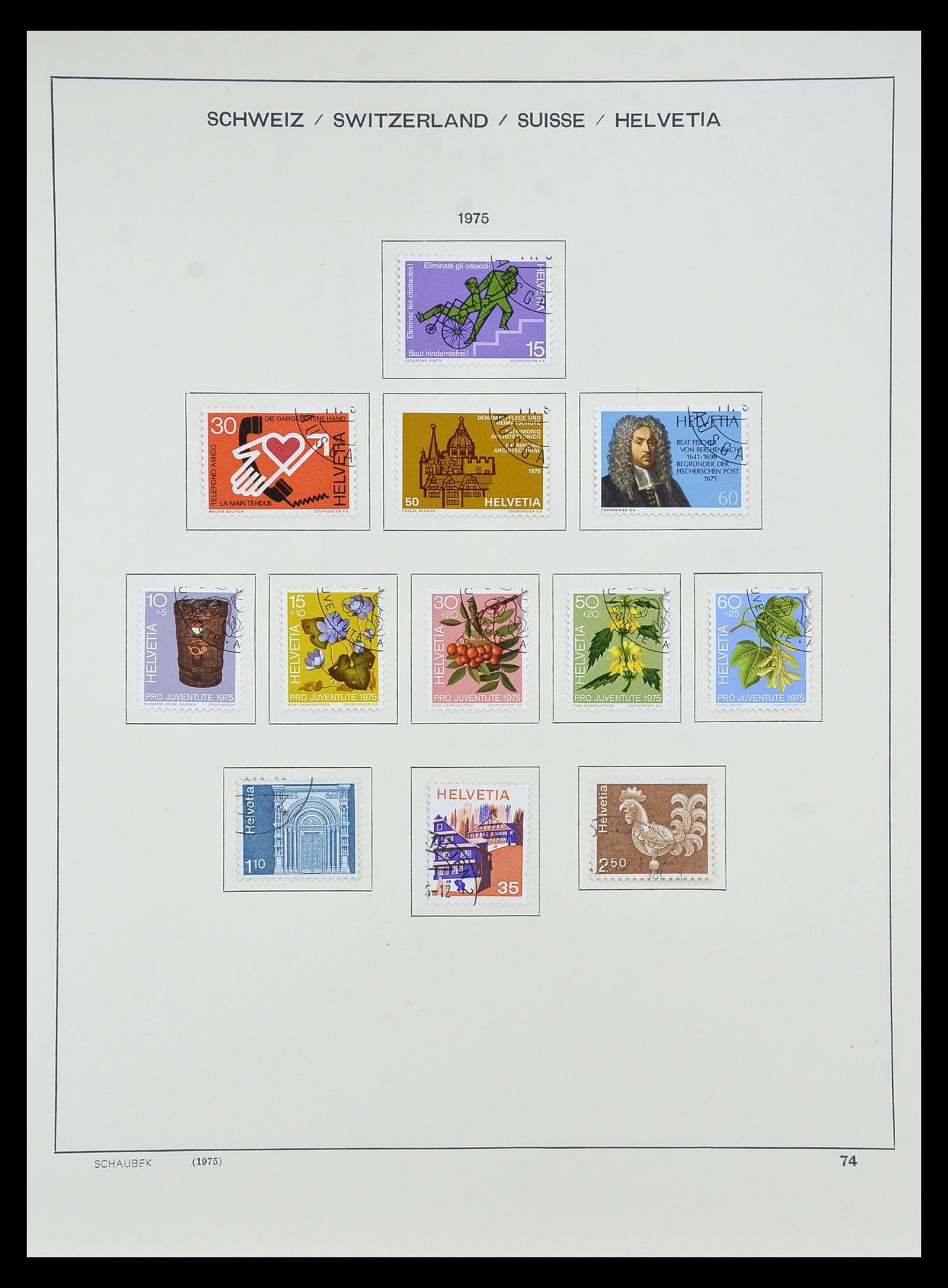 35073 071 - Stamp Collection 35073 Switzerland 1862-1992.