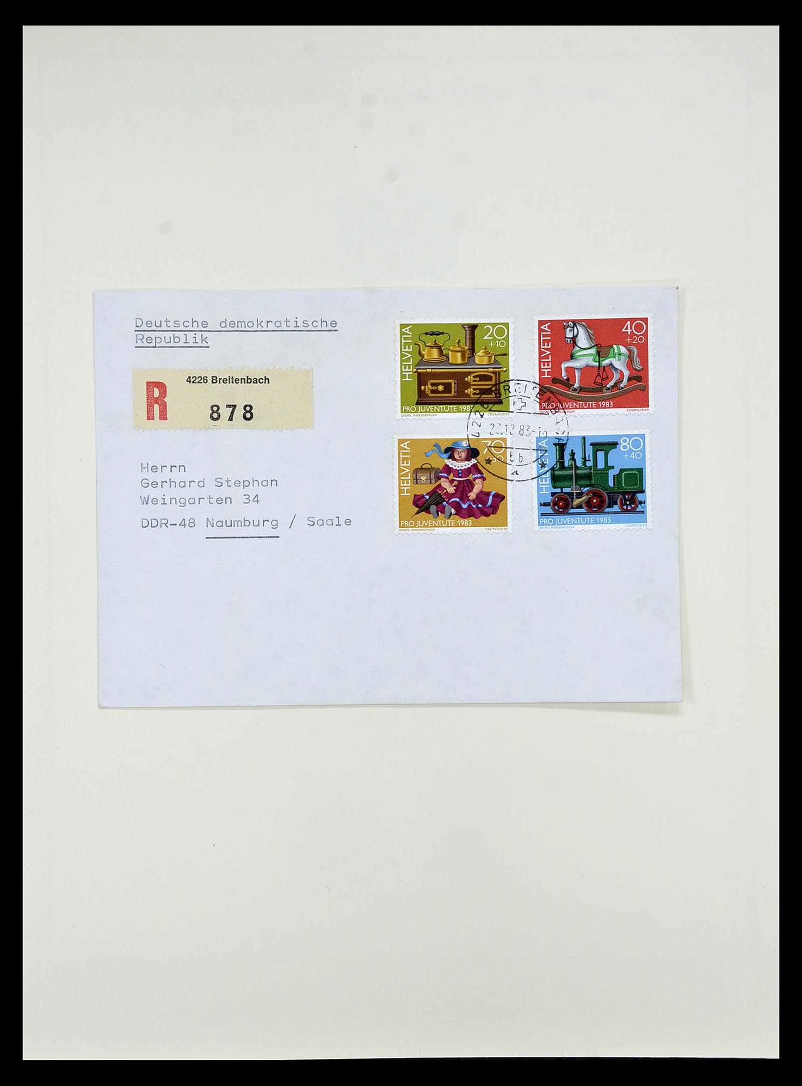 35073 090 - Stamp Collection 35073 Switzerland 1862-1992.