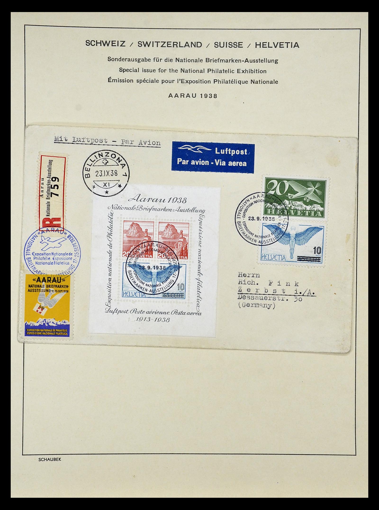 35073 096 - Stamp Collection 35073 Switzerland 1862-1992.