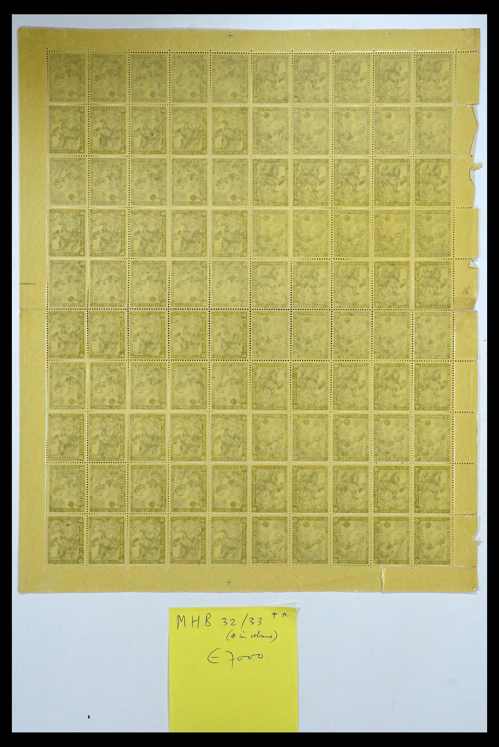 35075 006 - Stamp Collection 35075 German Reich Markenheftchenbogen 1933-1941.