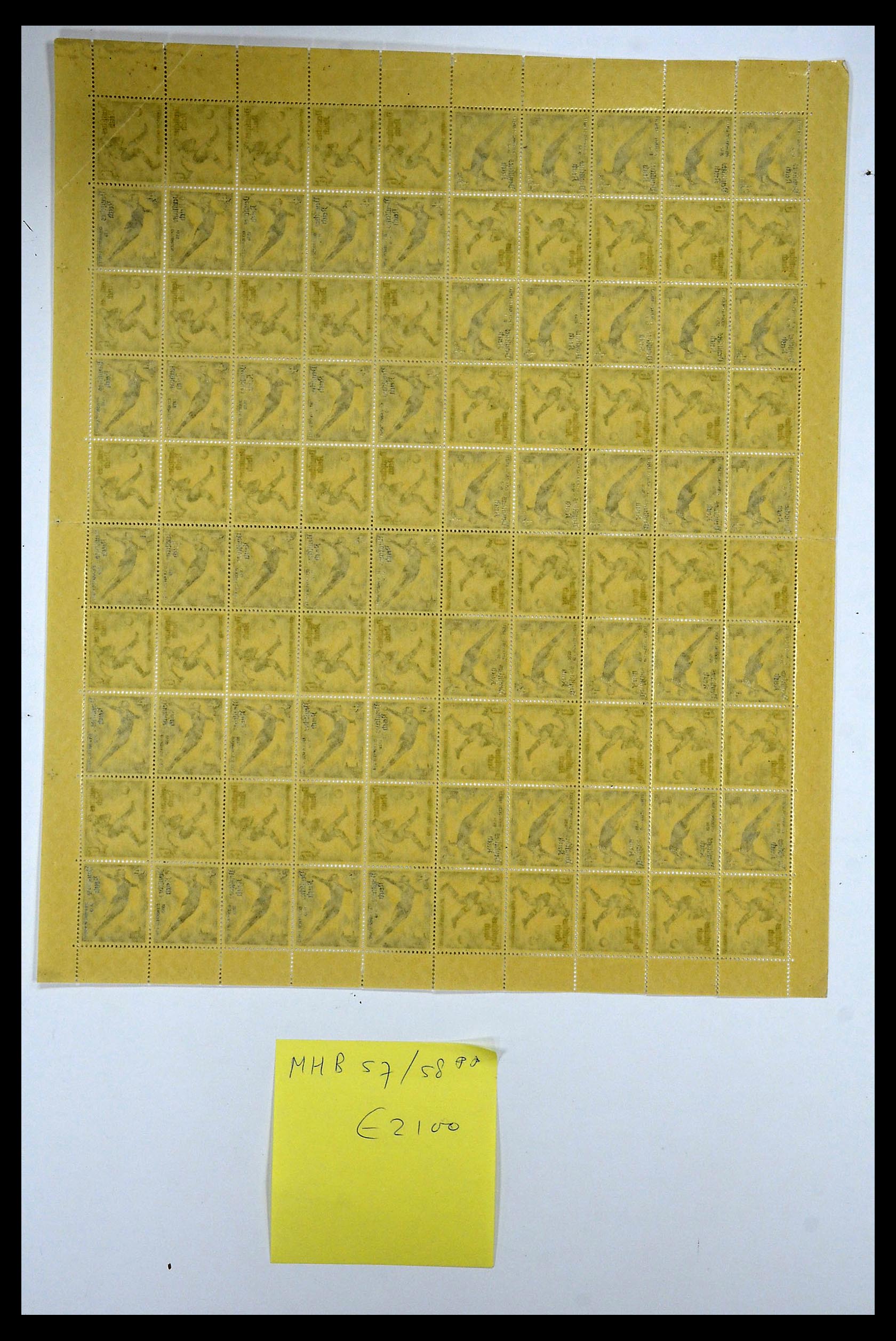 35075 040 - Stamp Collection 35075 German Reich Markenheftchenbogen 1933-1941.
