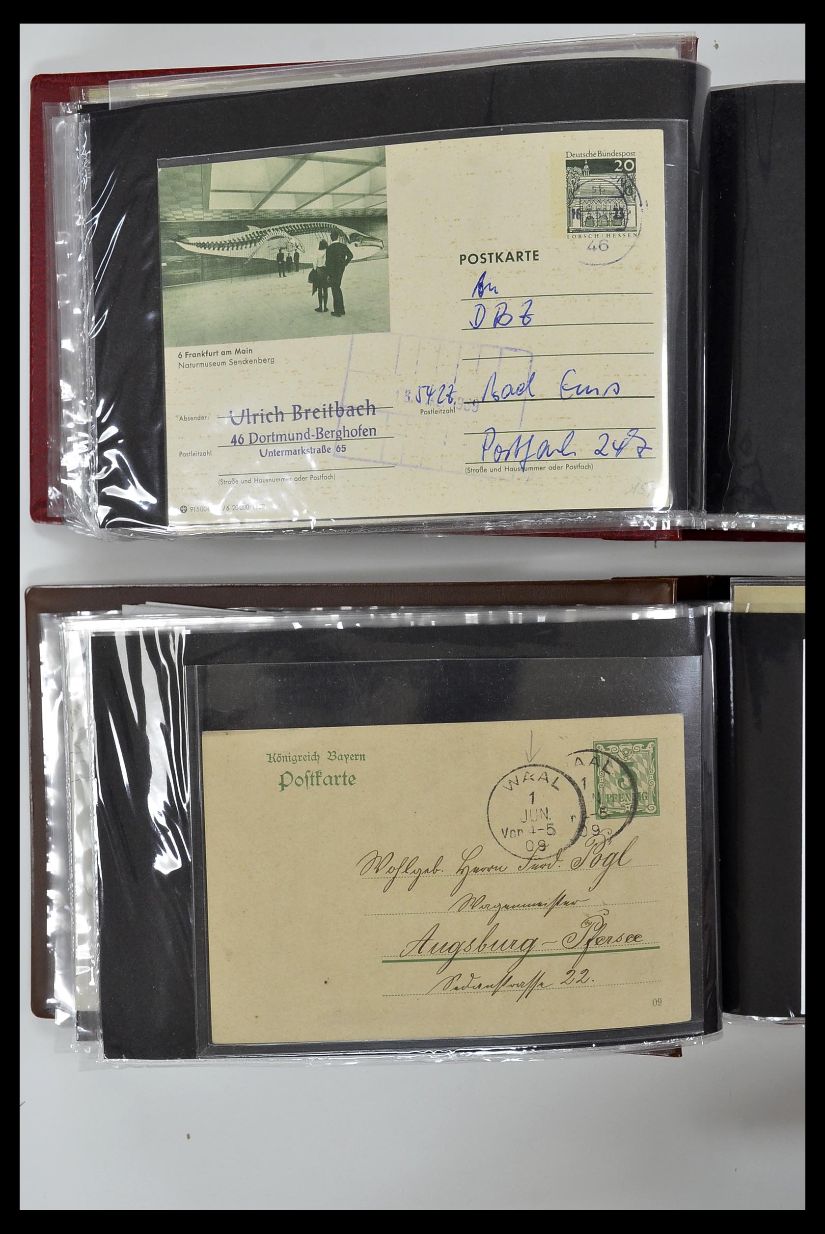35076 837 - Postzegelverzameling 35076 Motief vissen brieven 1912-2000.