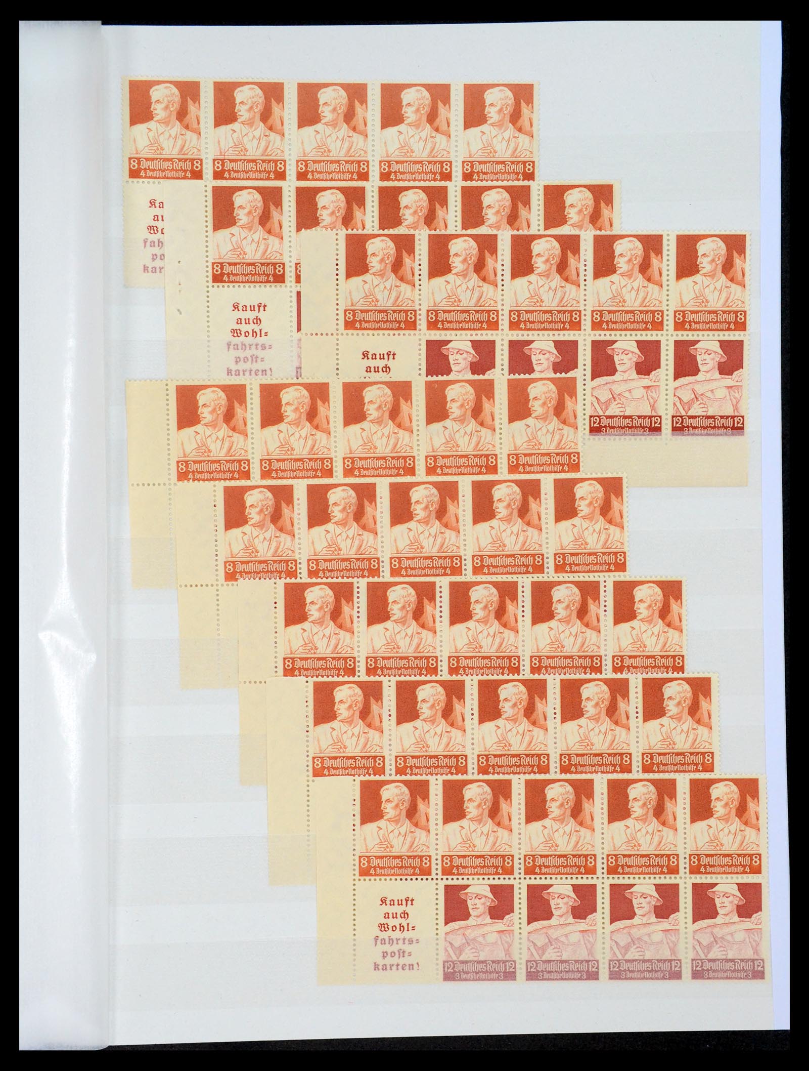 35080 003 - Stamp Collection 35080 Germany combinations 1911-1958.