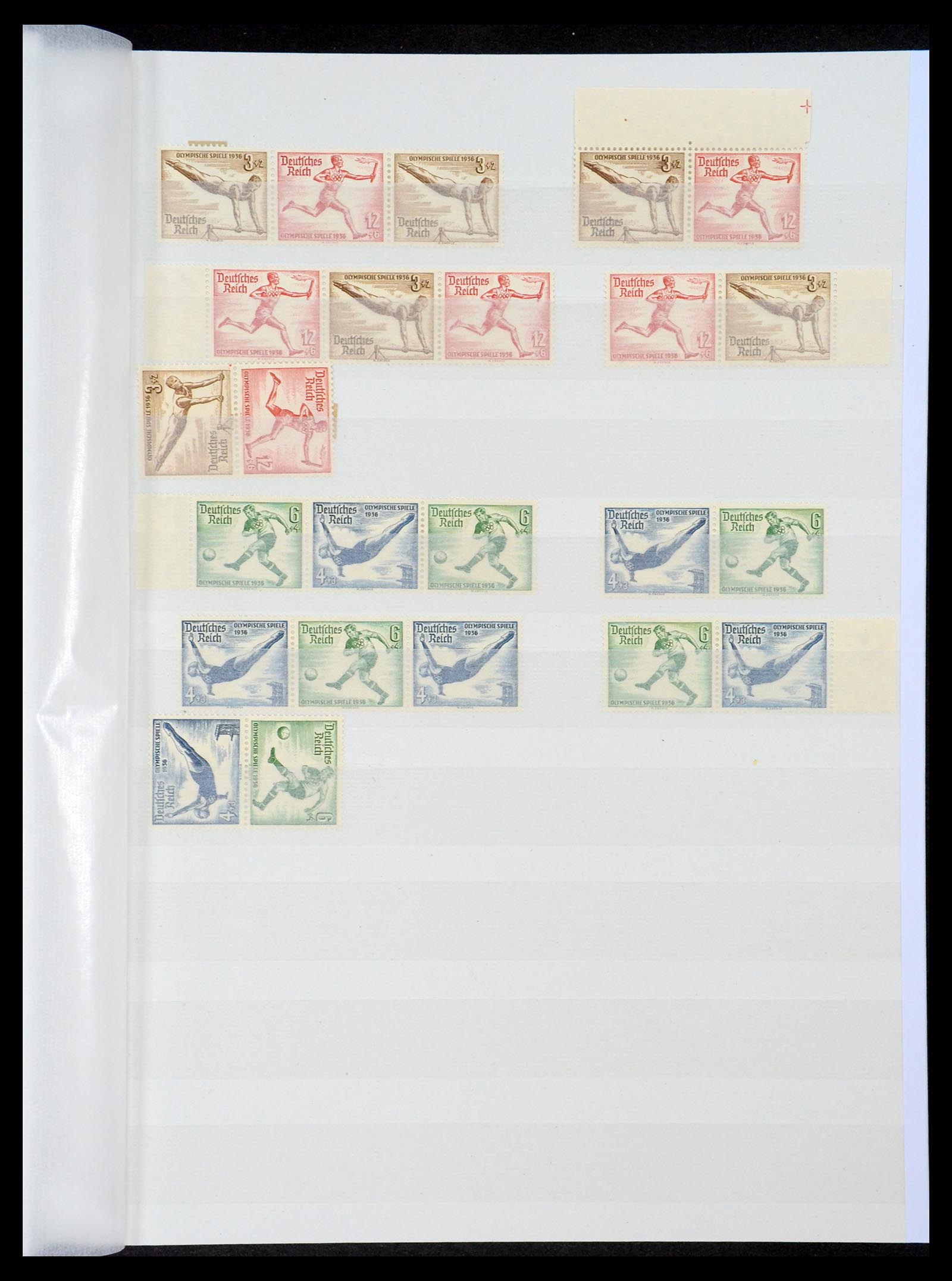 35080 005 - Stamp Collection 35080 Germany combinations 1911-1958.