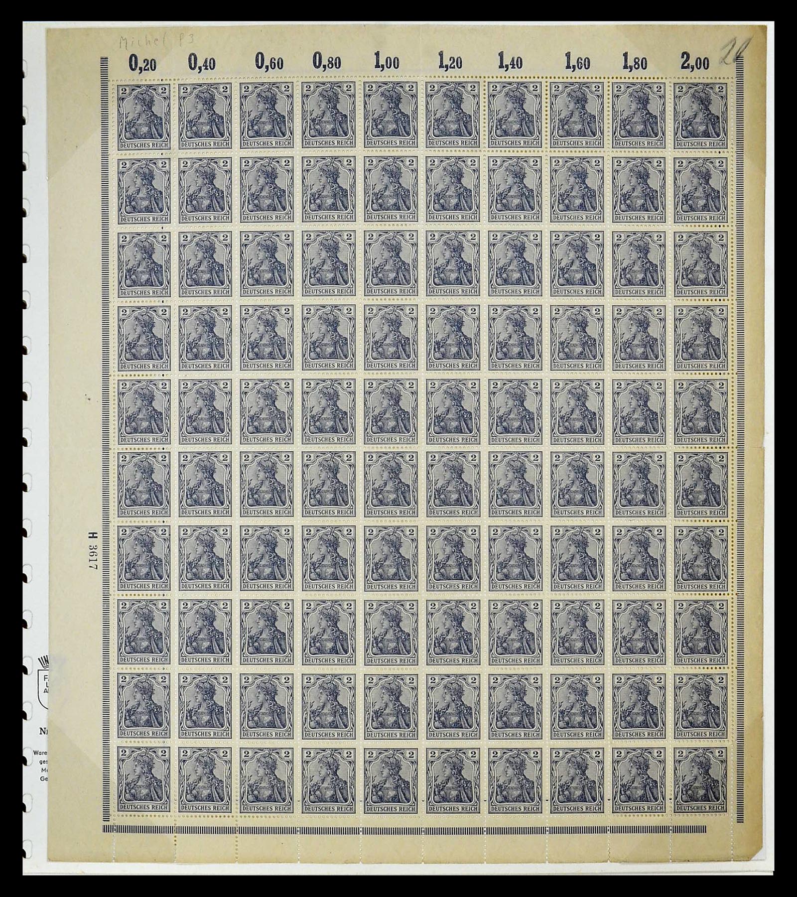 35085 009 - Stamp Collection 35085 Germany combinations SUPERcollection 1911-1955.
