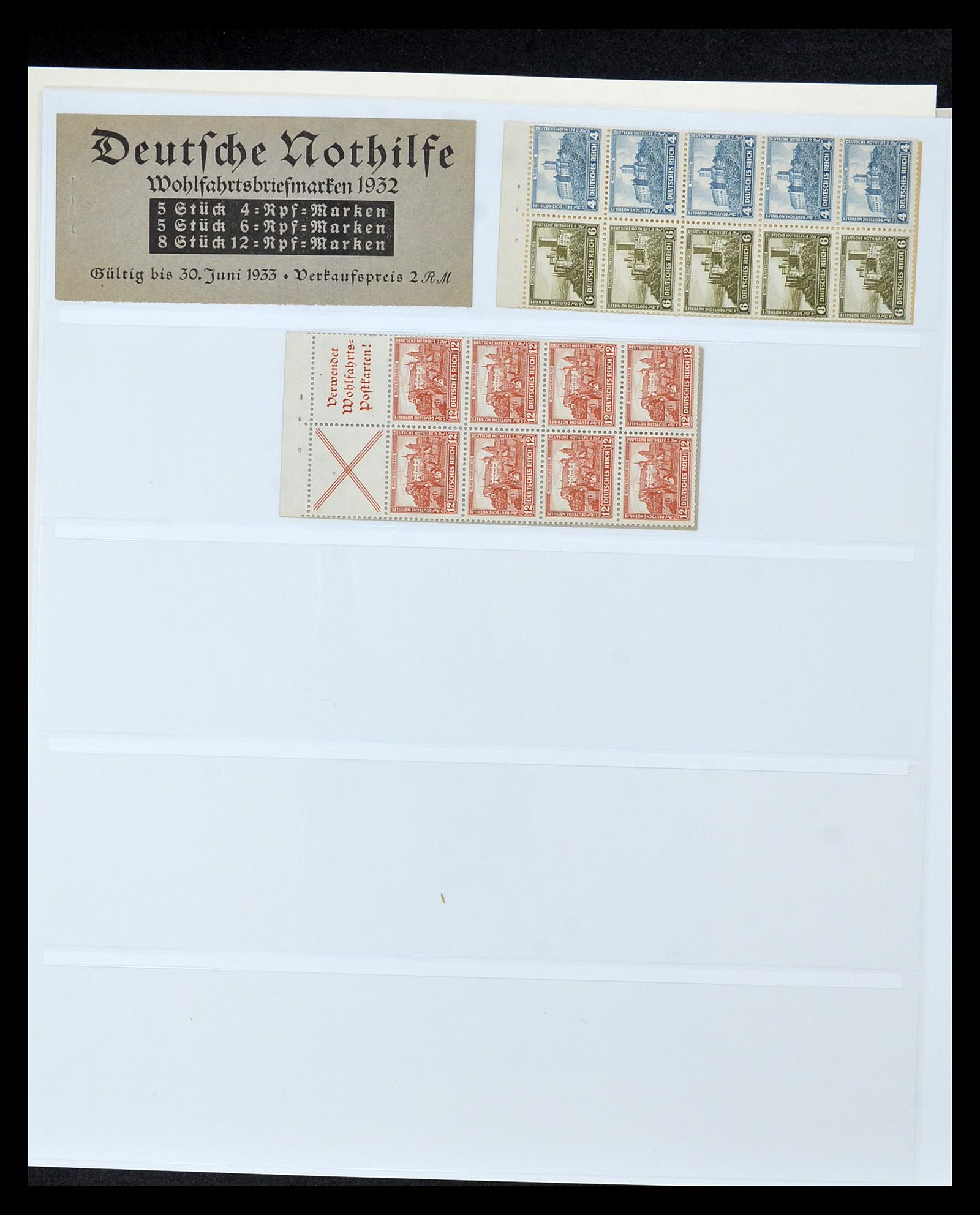 35085 022 - Stamp Collection 35085 Germany combinations SUPERcollection 1911-1955.