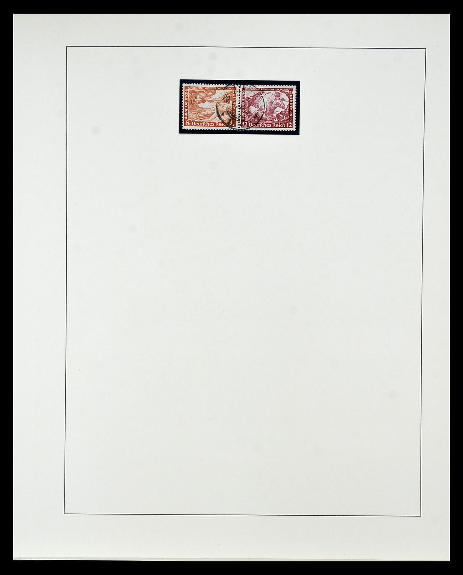 35085 034 - Postzegelverzameling 35085 Duitsland combinaties SUPERcollectie 1911-