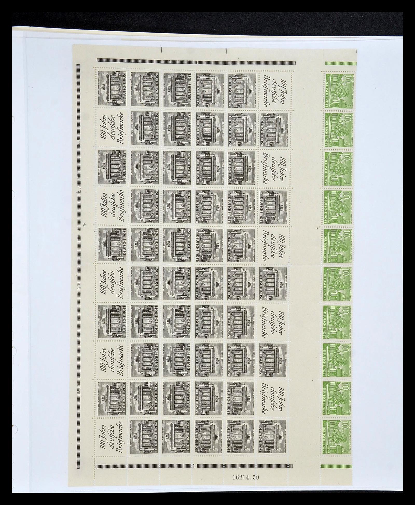 35085 083 - Stamp Collection 35085 Germany combinations SUPERcollection 1911-1955.