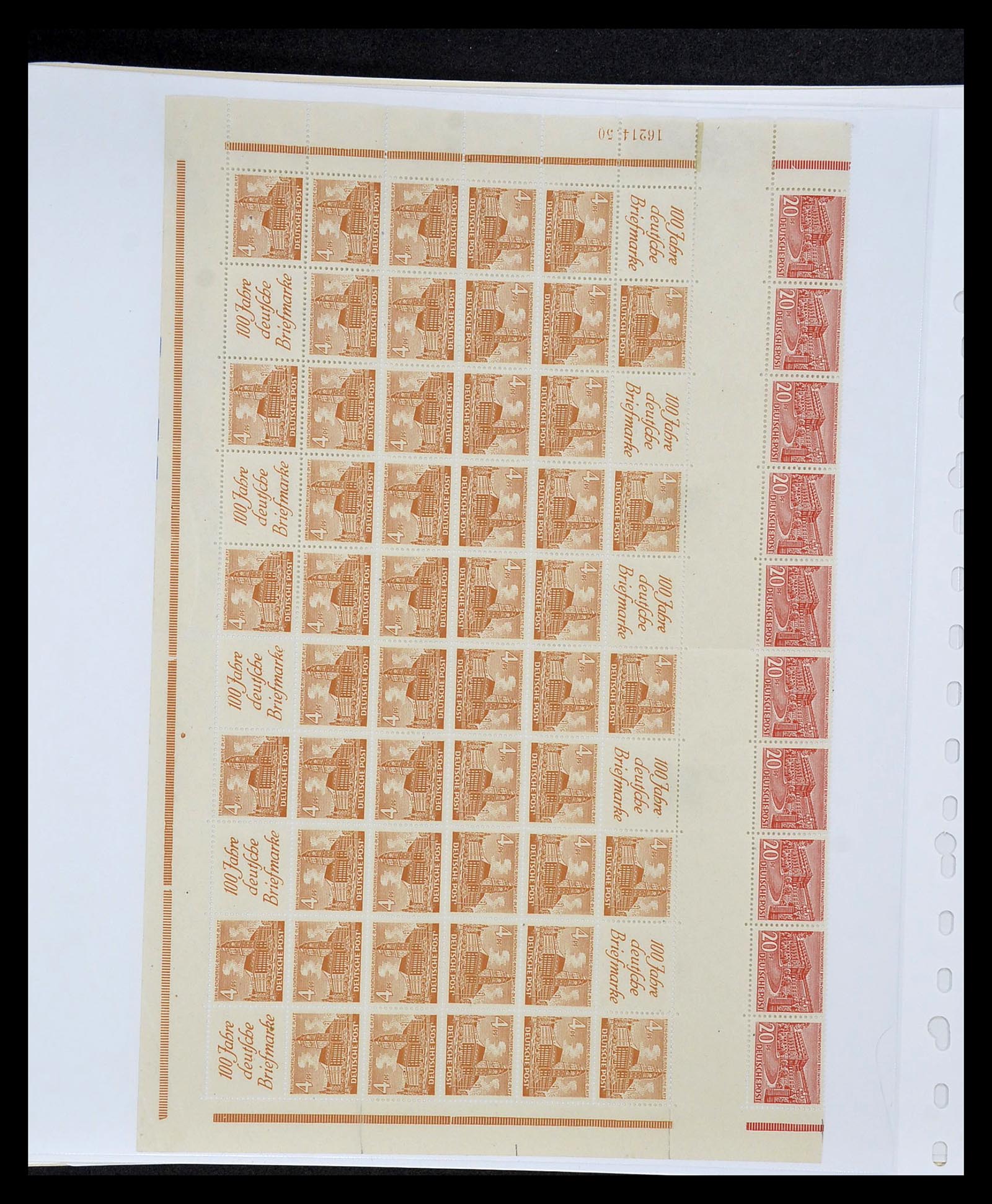 35085 084 - Stamp Collection 35085 Germany combinations SUPERcollection 1911-1955.