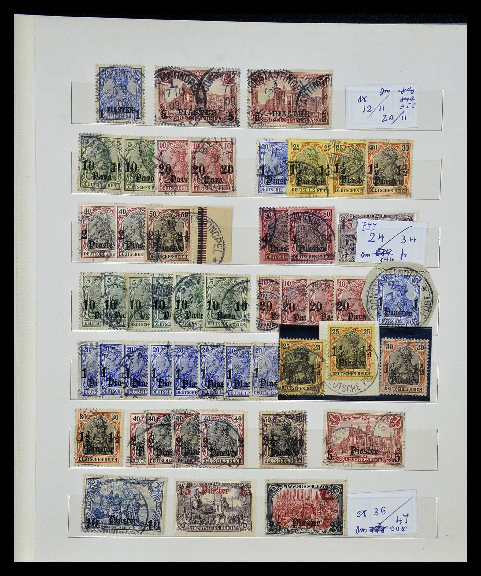 35089 007 - Postzegelverzameling 35089 Duitse koloniën 1884-1919.