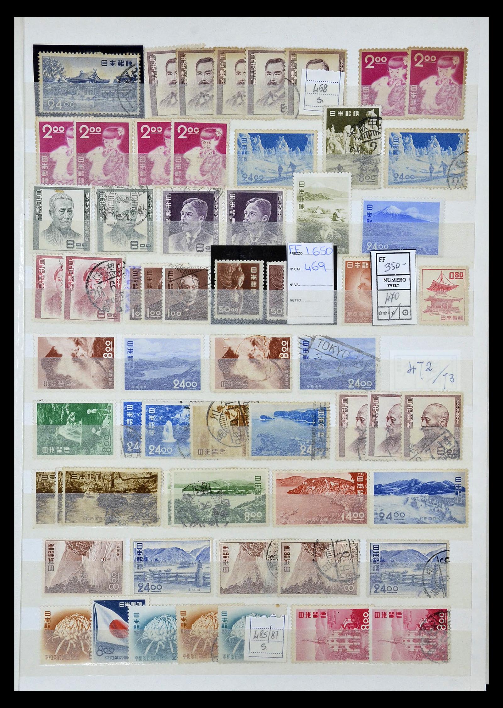 35090 023 - Postzegelverzameling 35090 Japan 1871-1996.