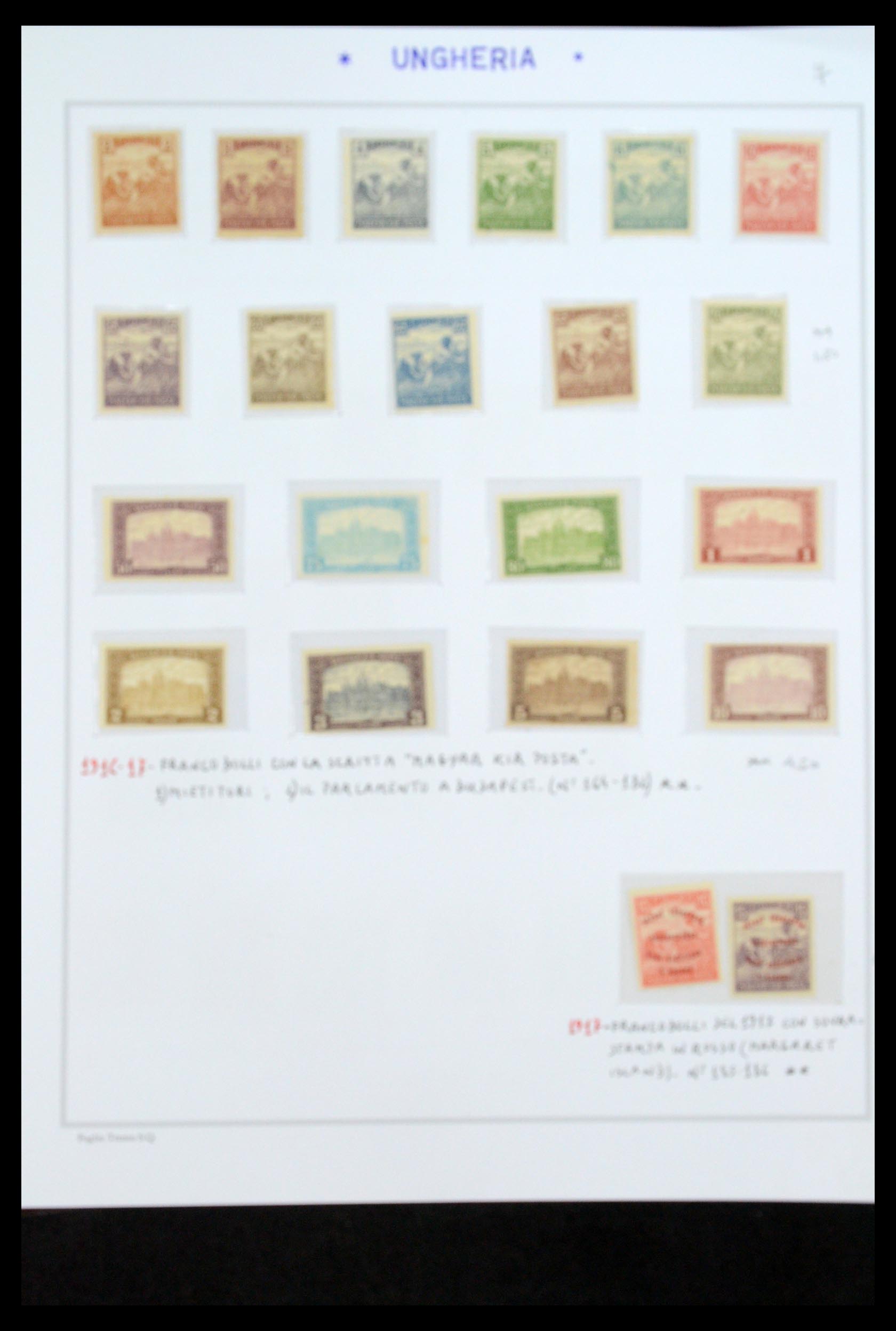 35091 005 - Postzegelverzameling 35091 Hongarije 1913-2012.