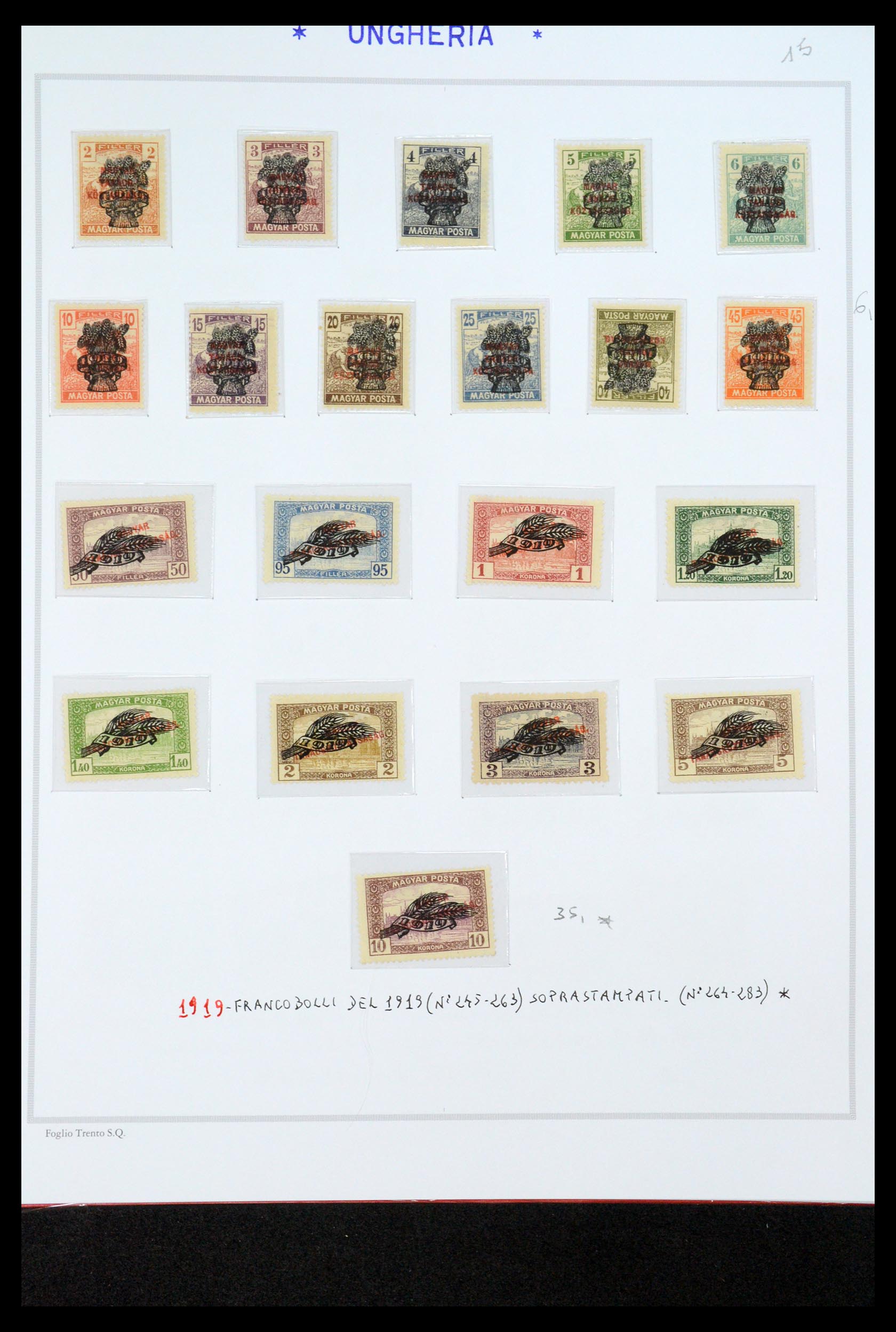 35091 009 - Postzegelverzameling 35091 Hongarije 1913-2012.
