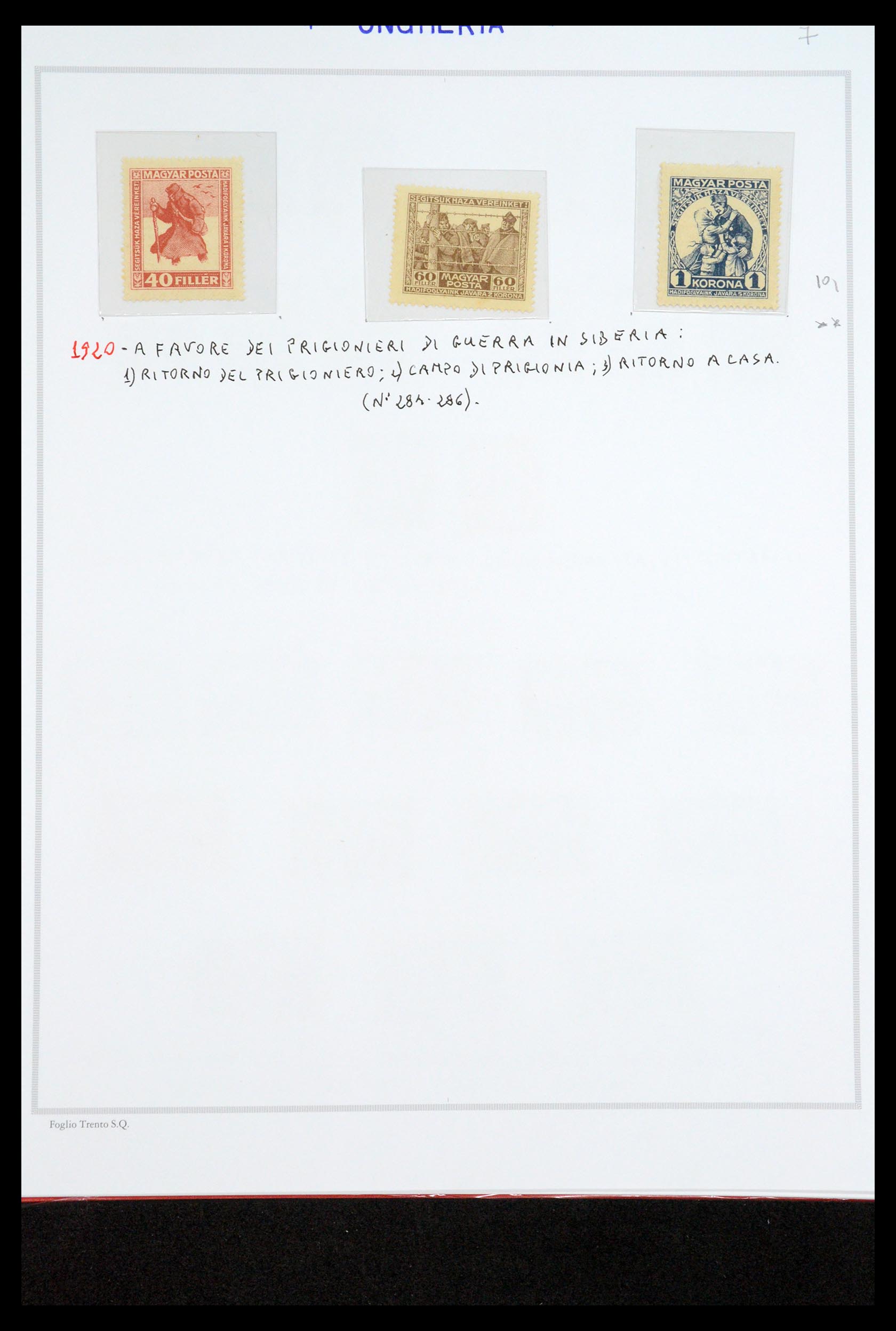 35091 011 - Postzegelverzameling 35091 Hongarije 1913-2012.