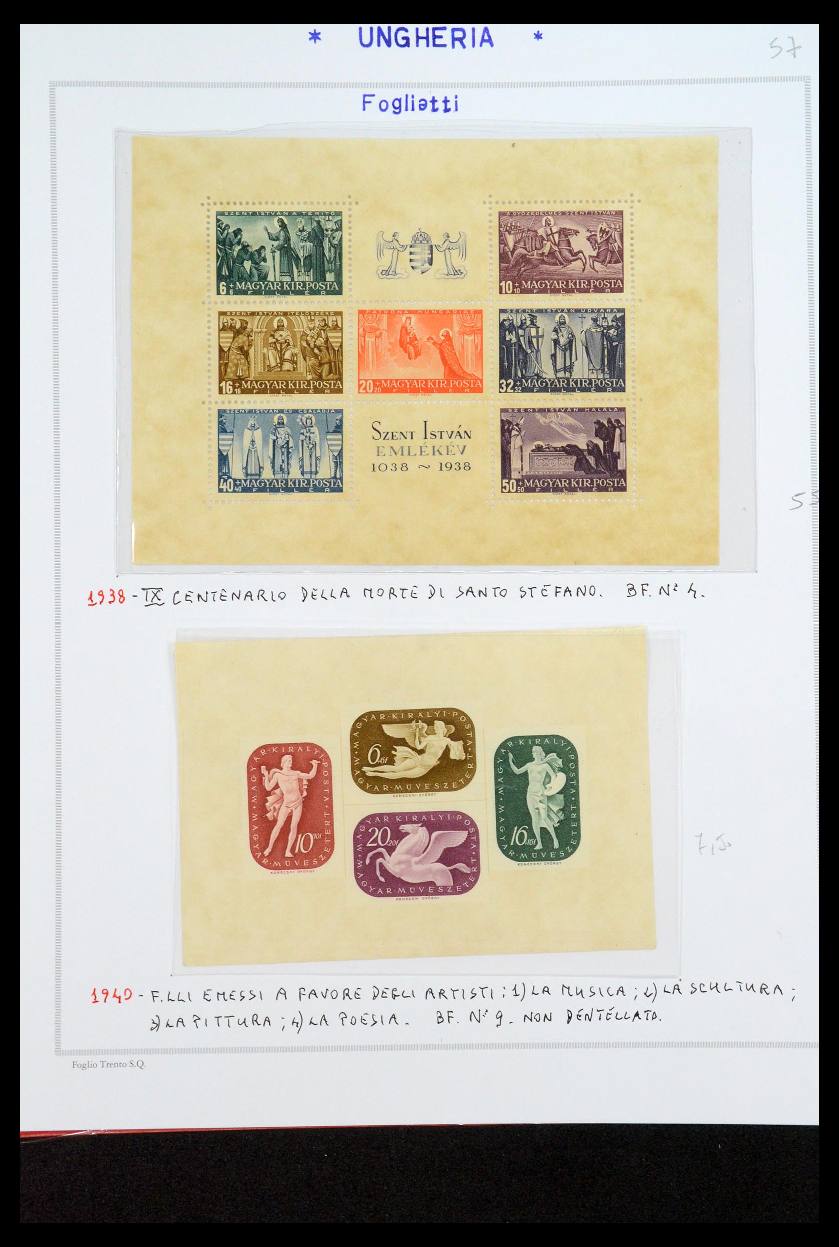 35091 018 - Postzegelverzameling 35091 Hongarije 1913-2012.