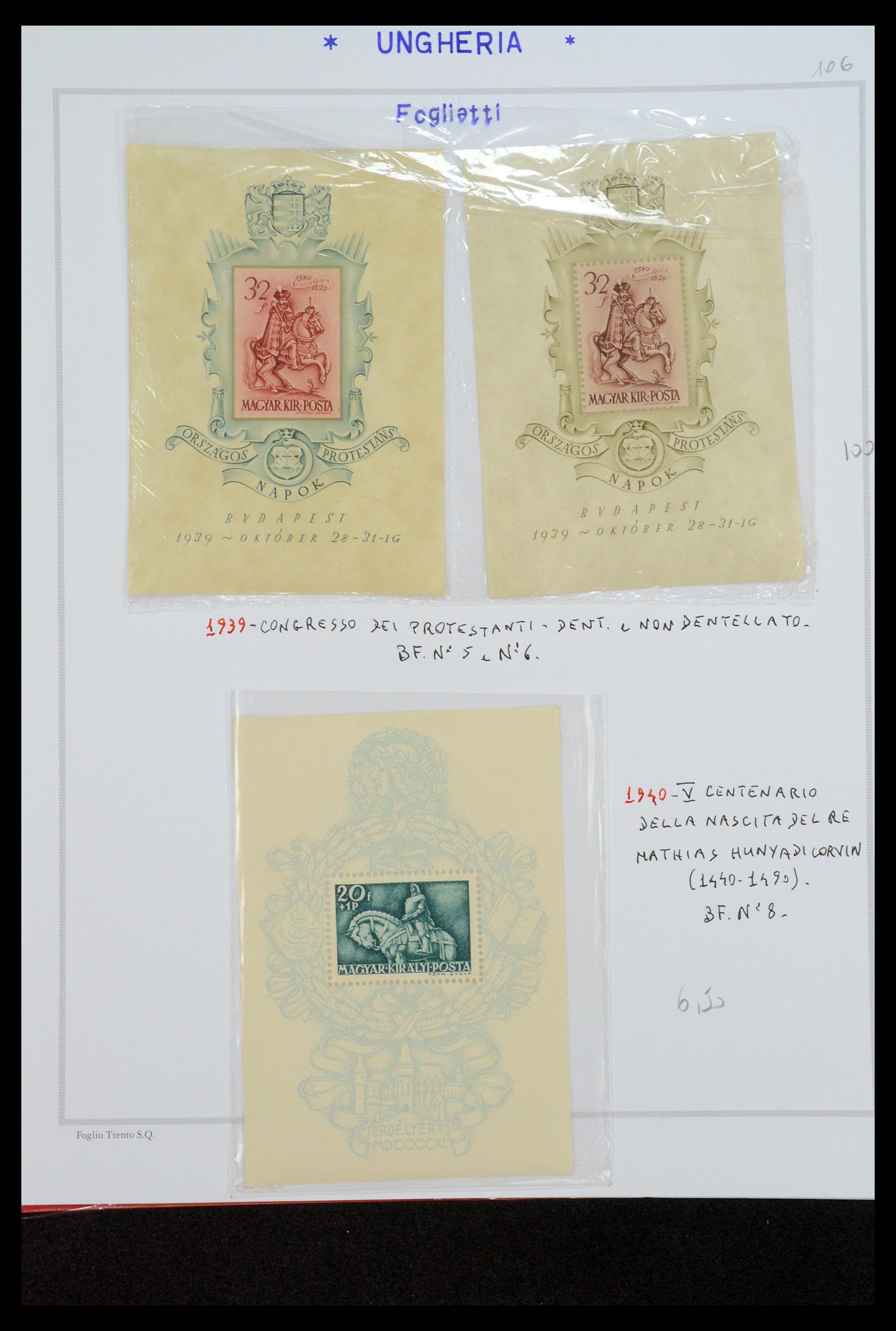 35091 019 - Postzegelverzameling 35091 Hongarije 1913-2012.