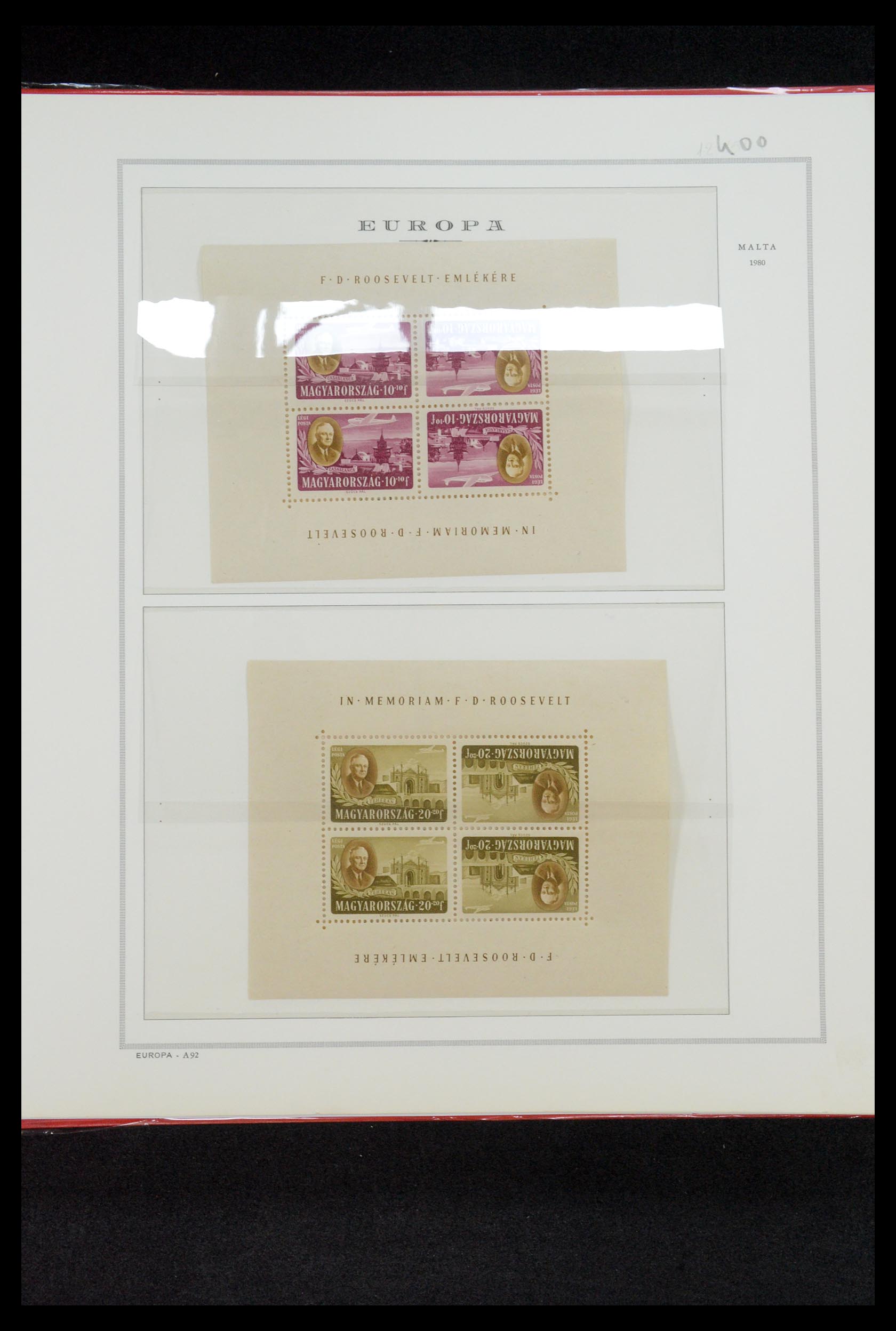 35091 024 - Postzegelverzameling 35091 Hongarije 1913-2012.