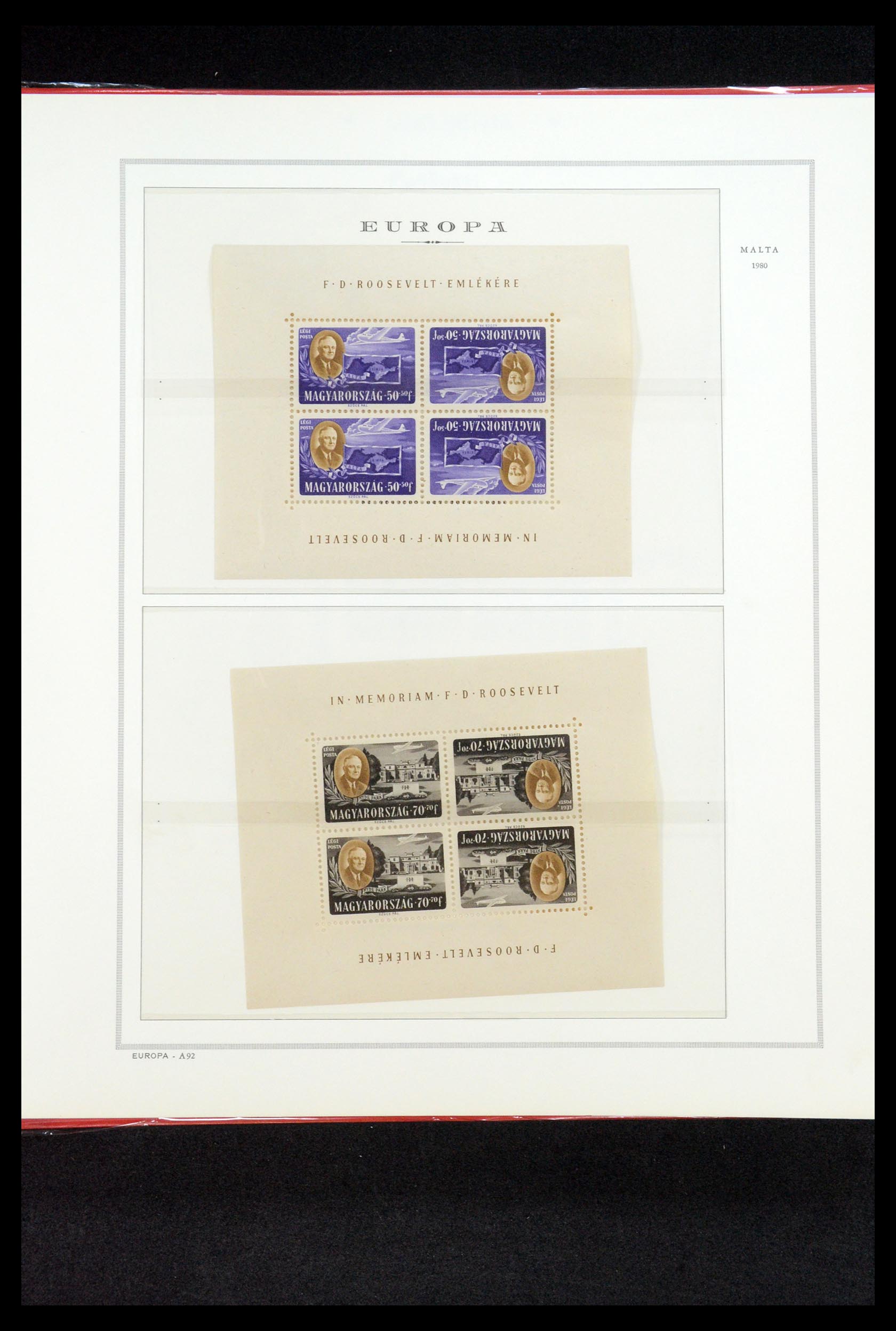 35091 025 - Postzegelverzameling 35091 Hongarije 1913-2012.