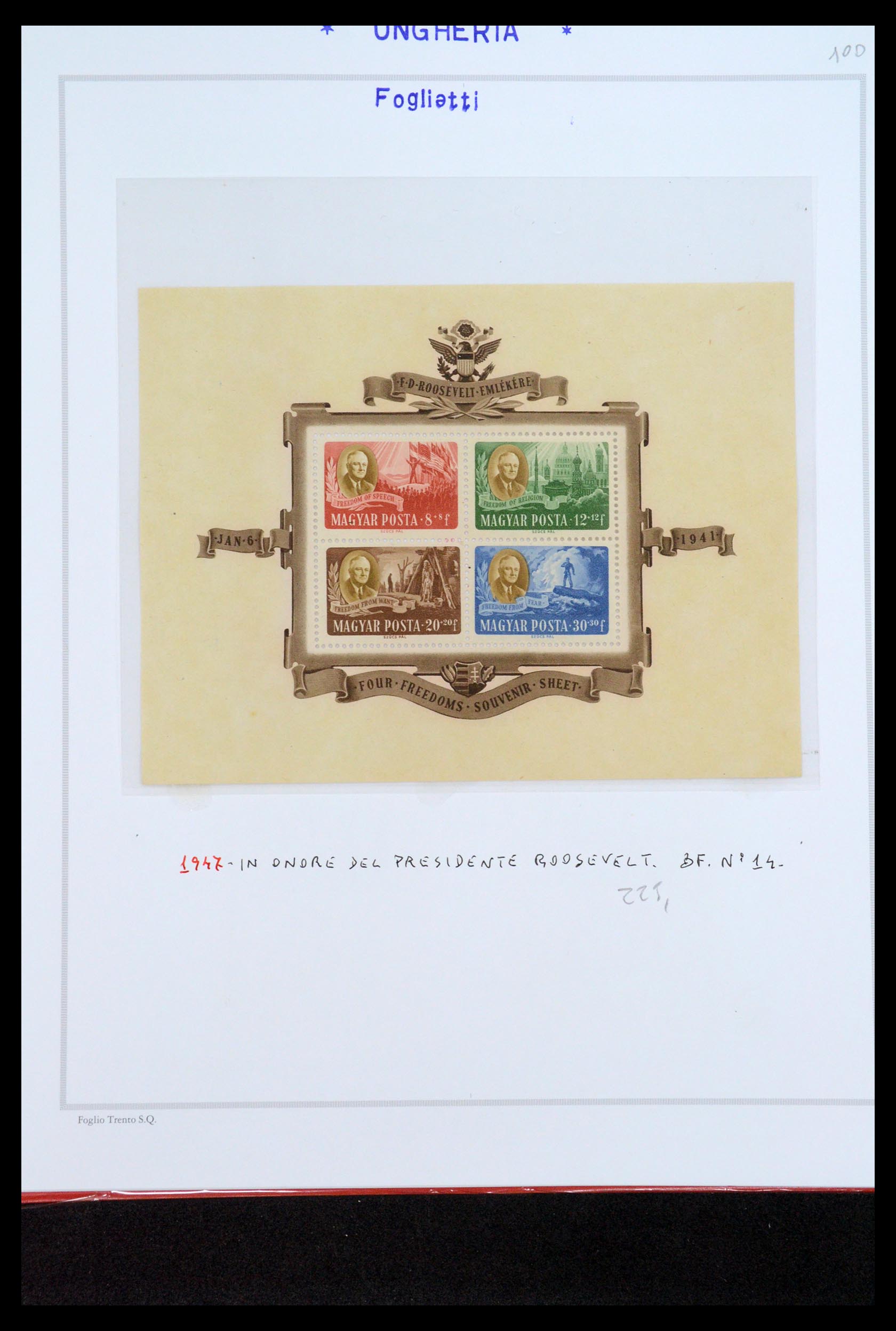 35091 026 - Postzegelverzameling 35091 Hongarije 1913-2012.