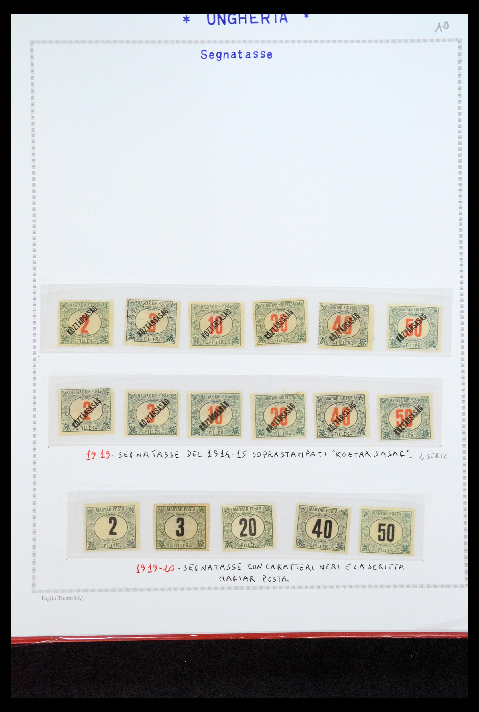35091 030 - Postzegelverzameling 35091 Hongarije 1913-2012.