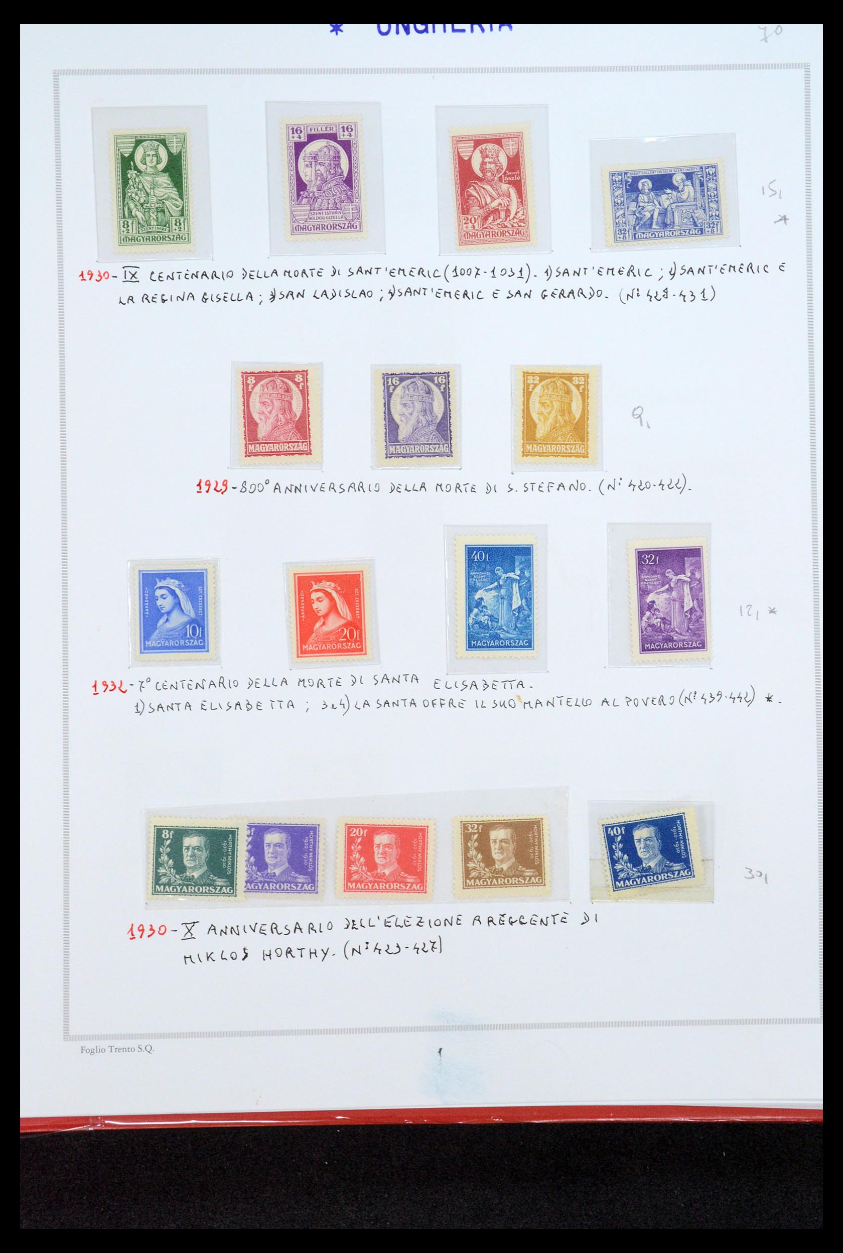 35091 031 - Postzegelverzameling 35091 Hongarije 1913-2012.