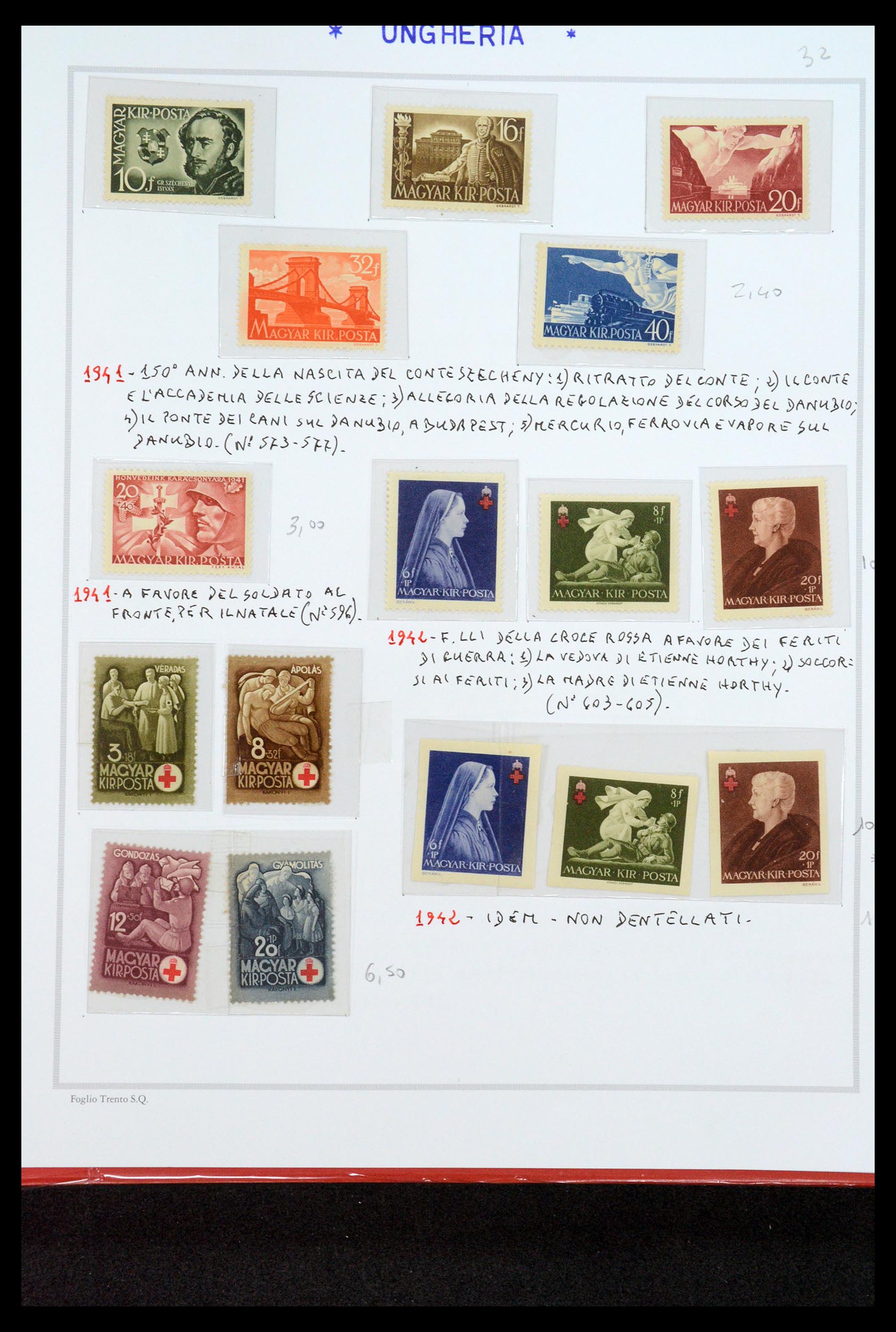 35091 041 - Stamp Collection 35091 Hungary 1913-2012.