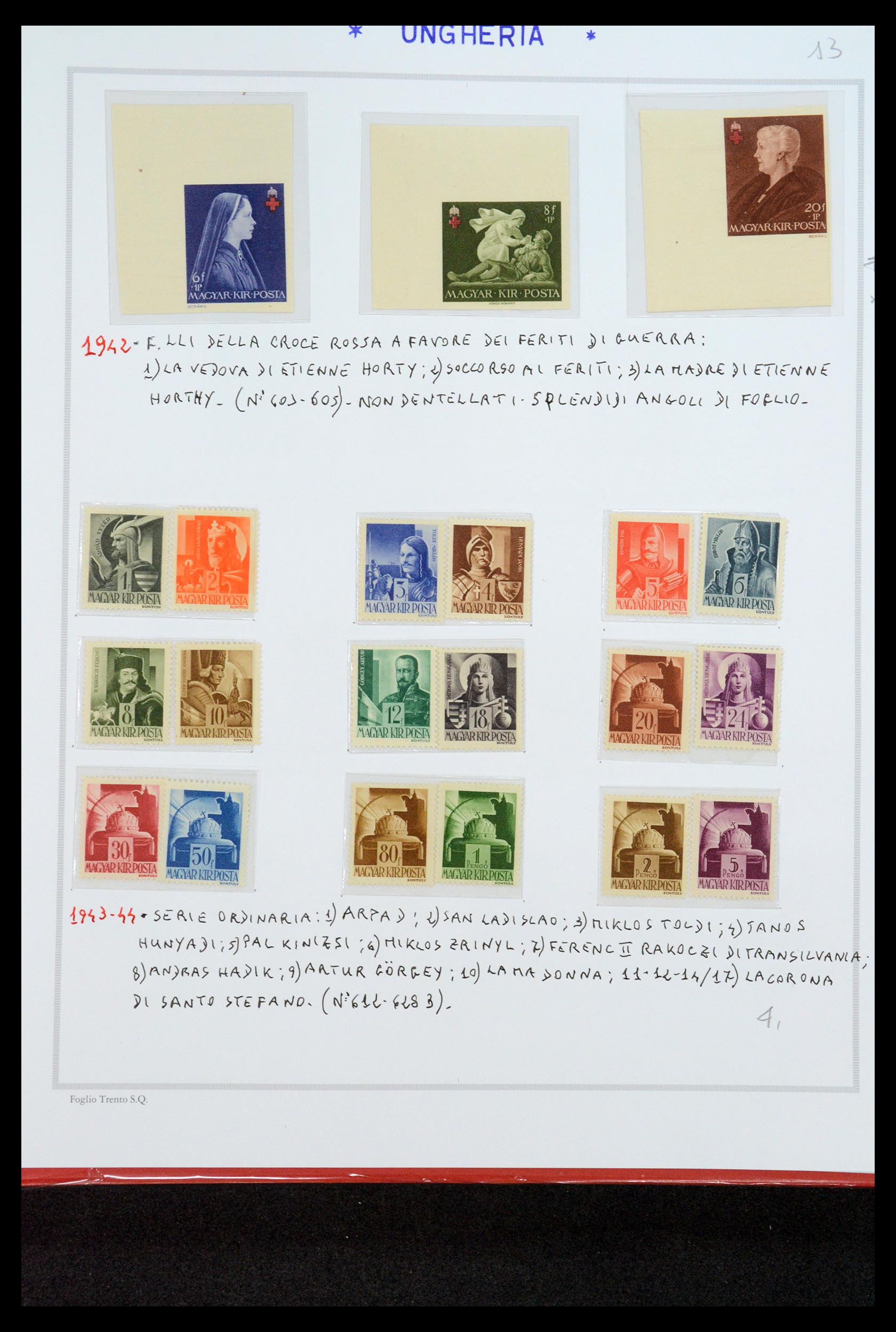35091 042 - Postzegelverzameling 35091 Hongarije 1913-2012.