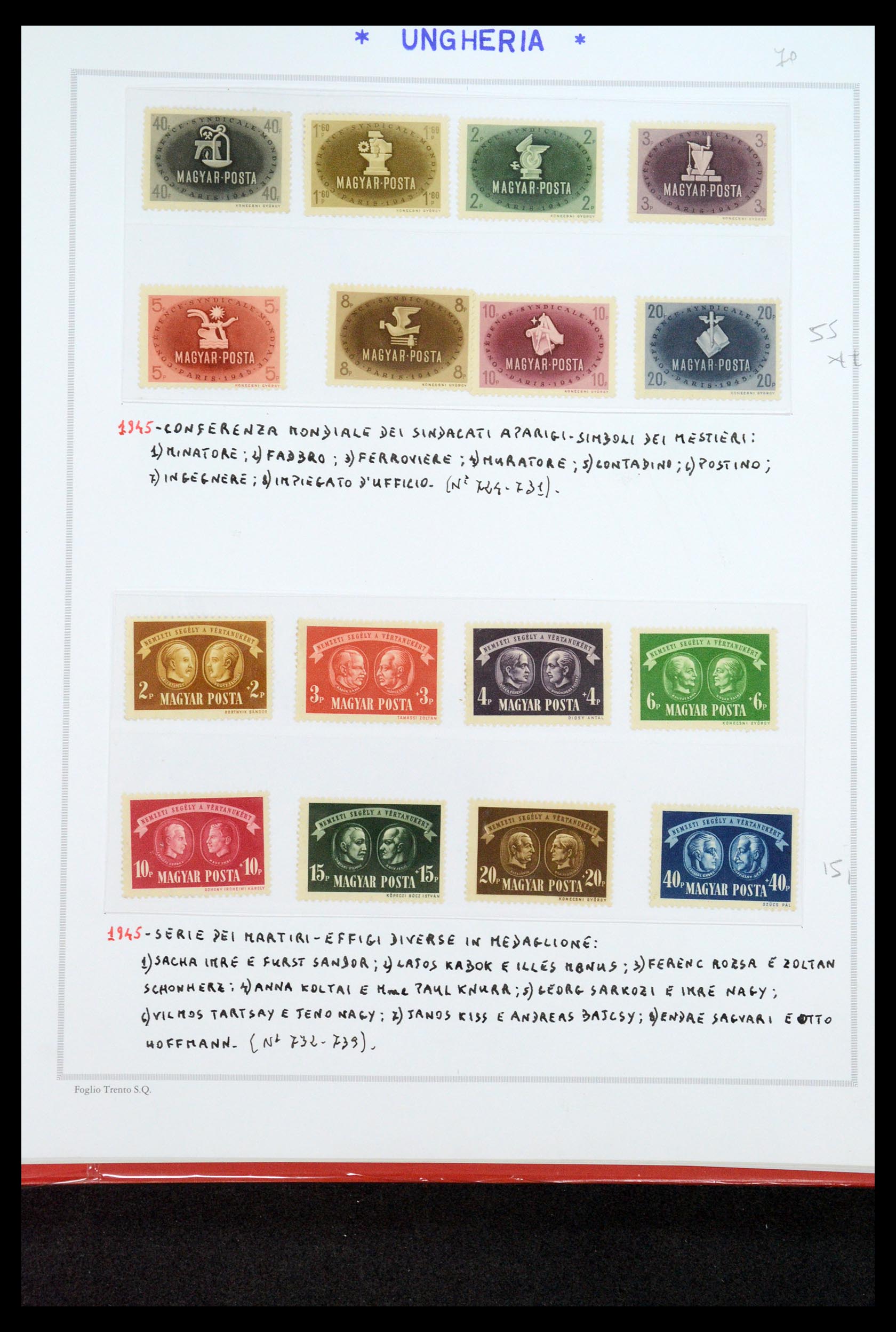 35091 047 - Postzegelverzameling 35091 Hongarije 1913-2012.