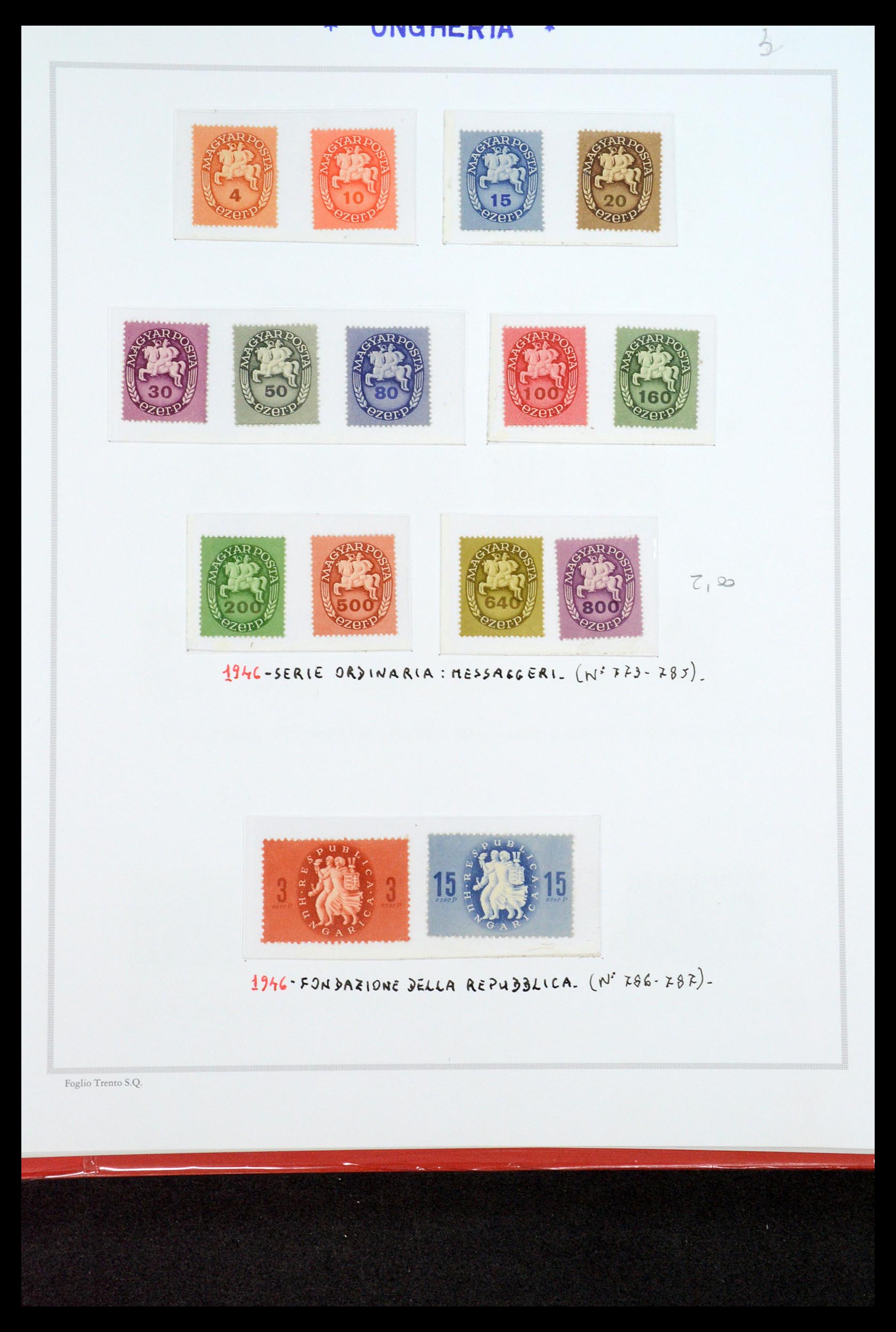 35091 051 - Postzegelverzameling 35091 Hongarije 1913-2012.